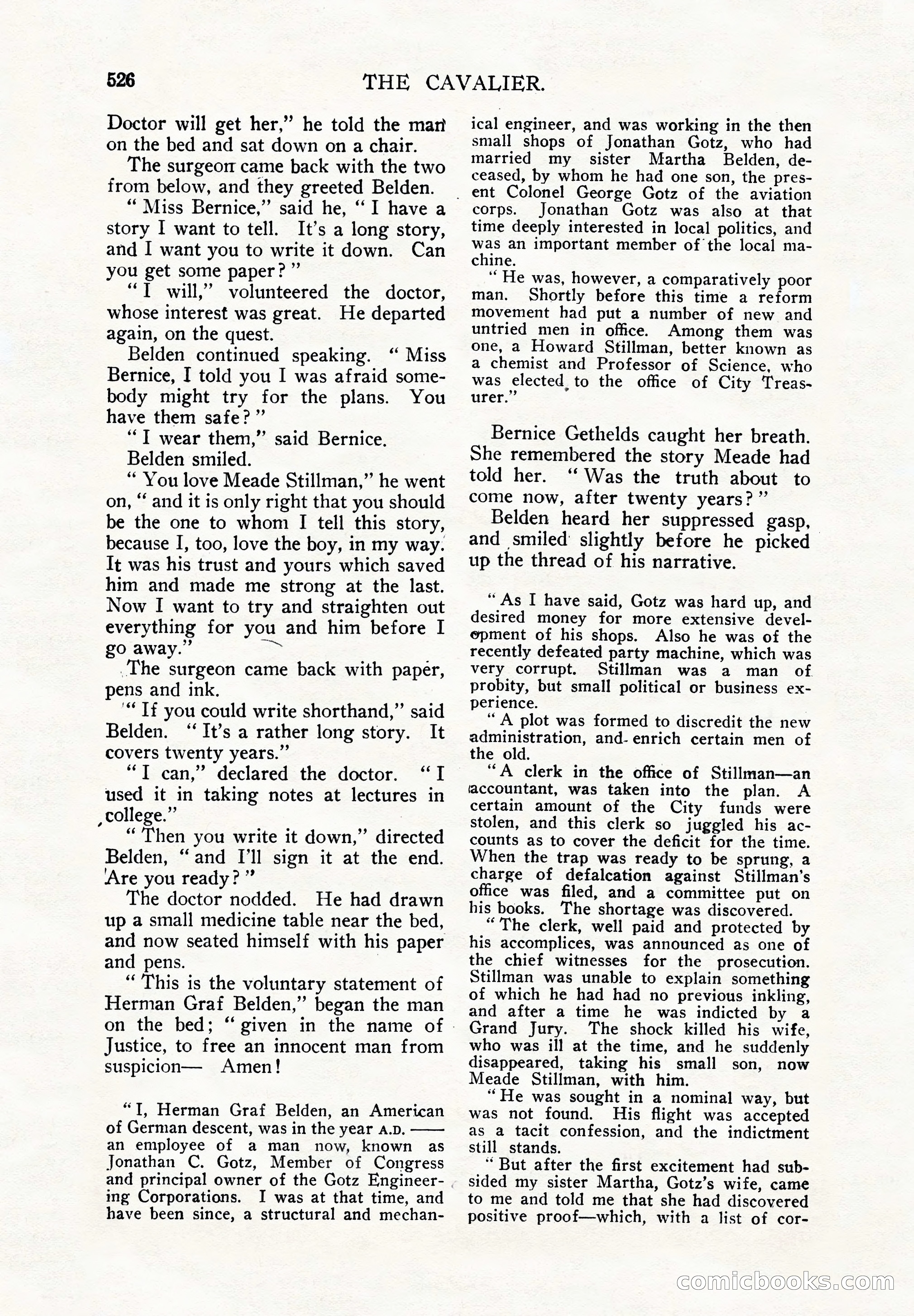 The Cavalier, March 14, 1914 — page 152 of 204