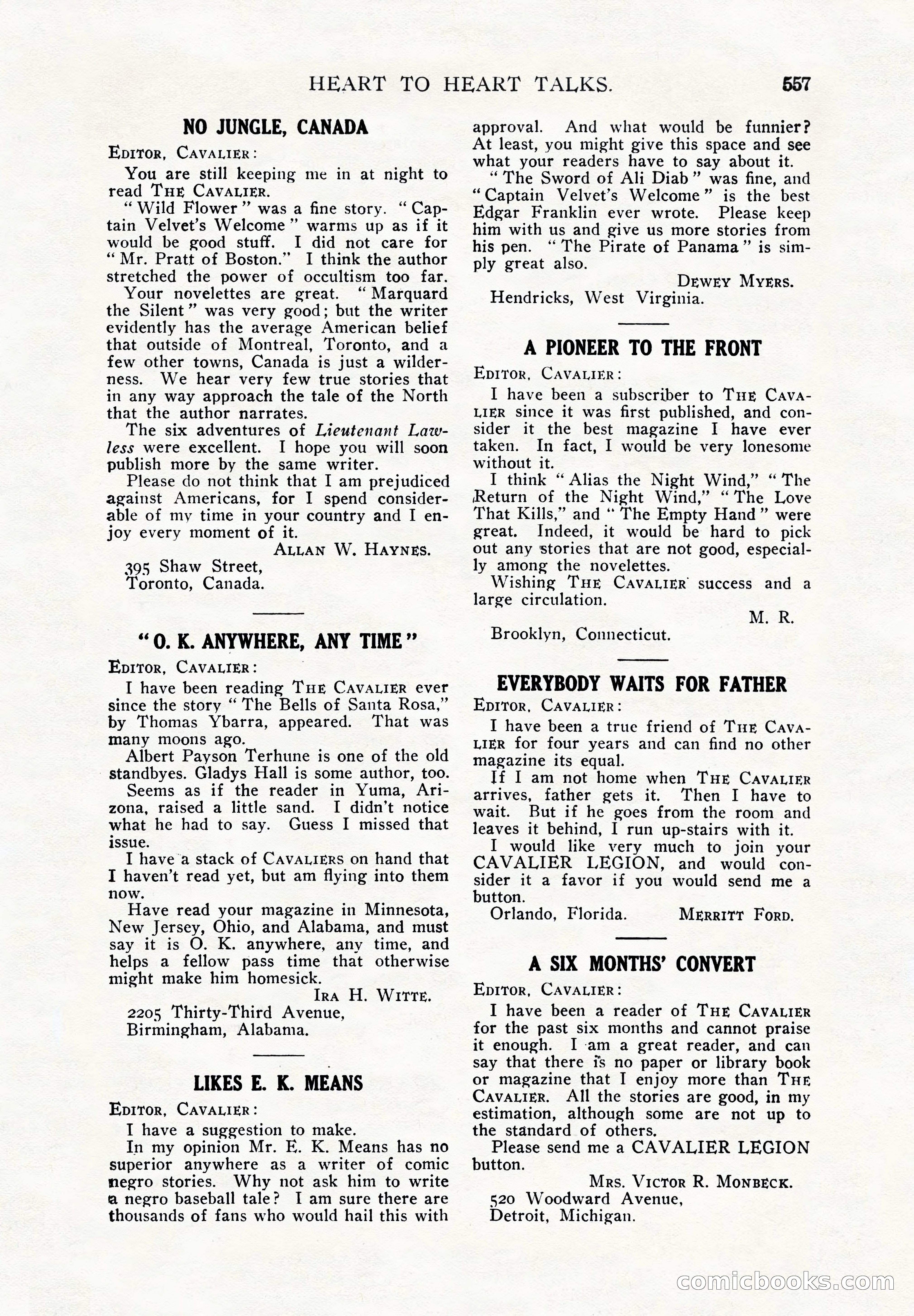 The Cavalier, March 14, 1914 — page 183 of 204