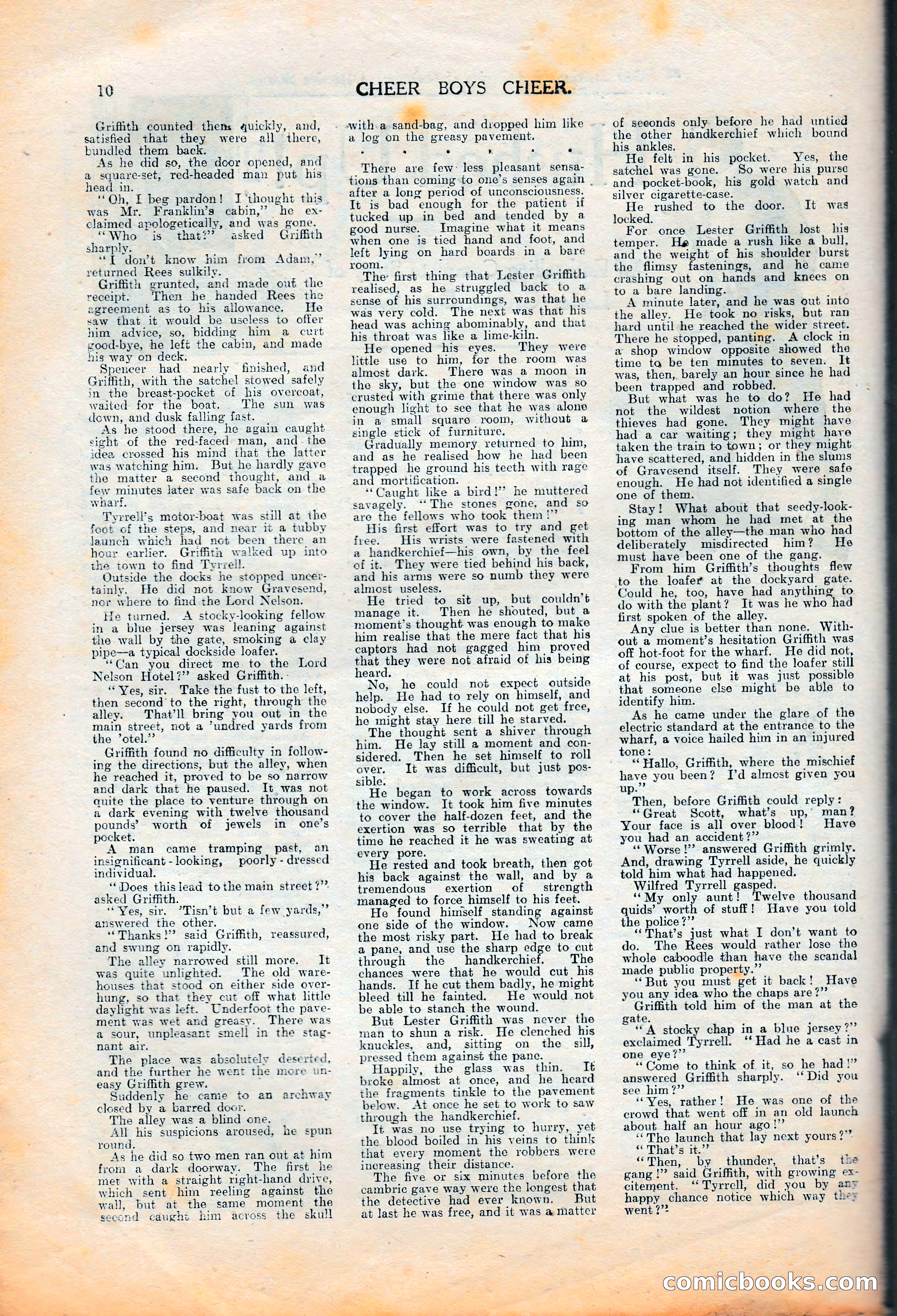Cheer Boys Cheer: The Boys' Journal, No. 35 — page 10 of 36