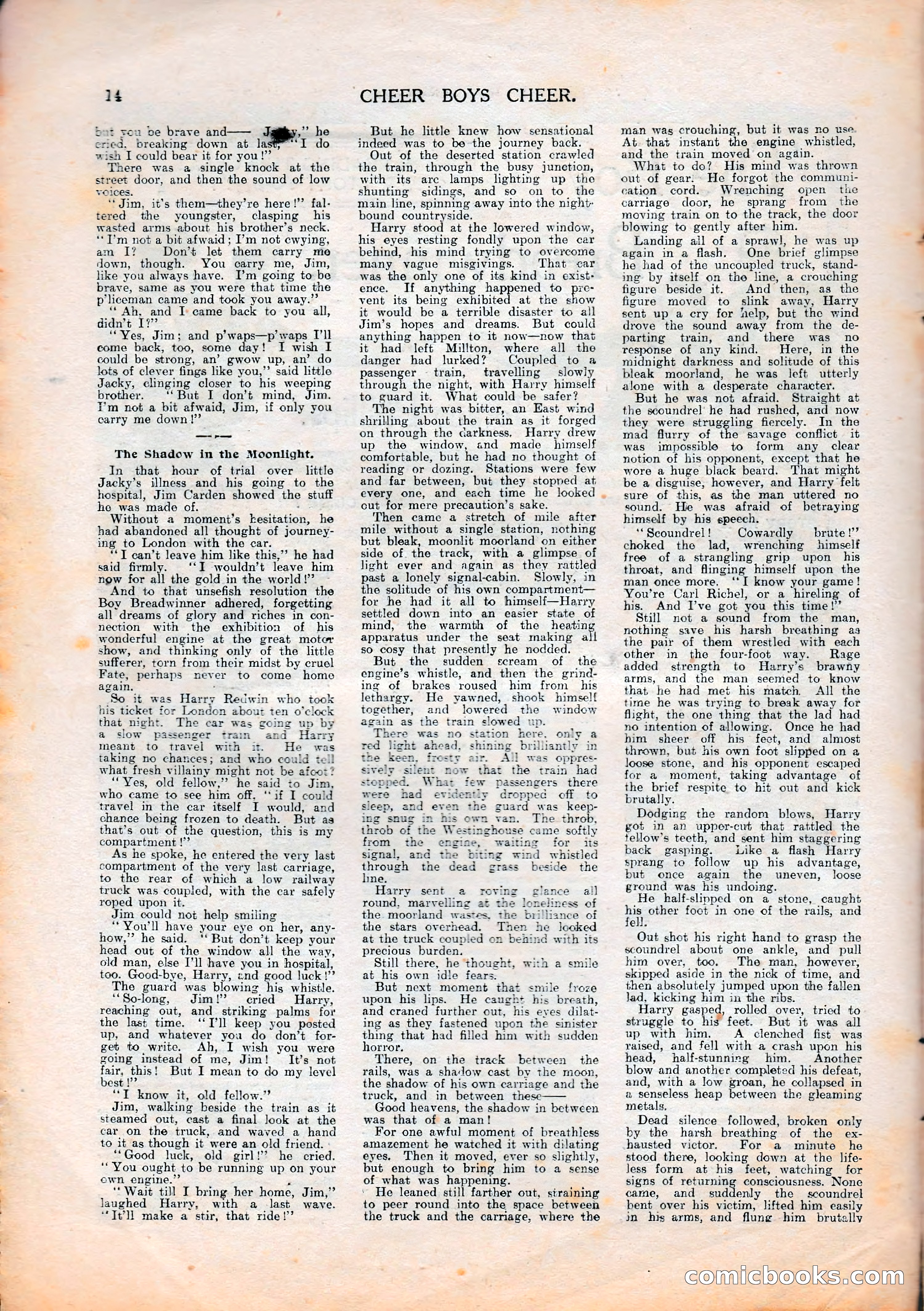 Cheer Boys Cheer: The Boys' Journal, No. 35 — page 14 of 36