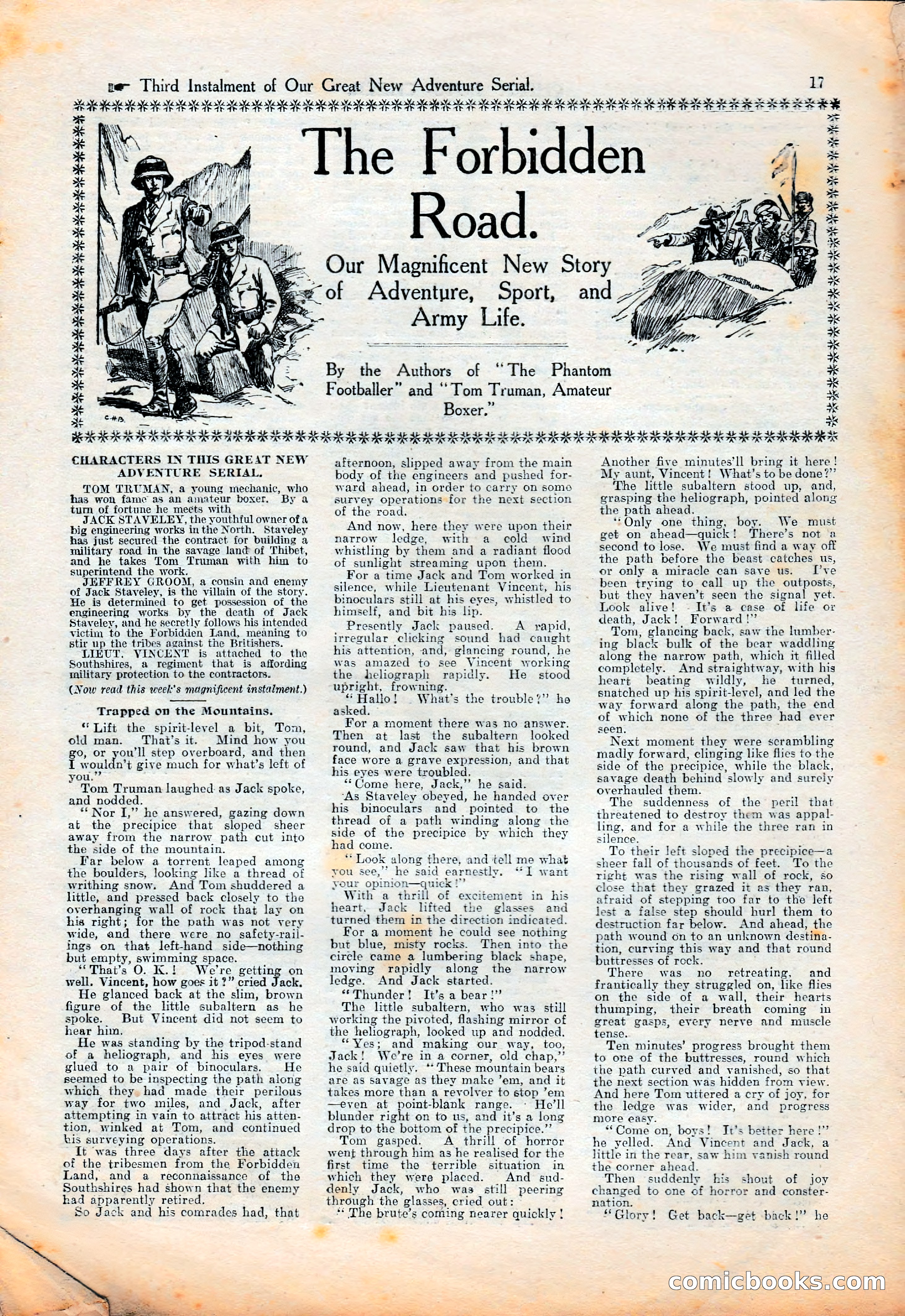 Cheer Boys Cheer: The Boys' Journal, No. 35 — page 17 of 36