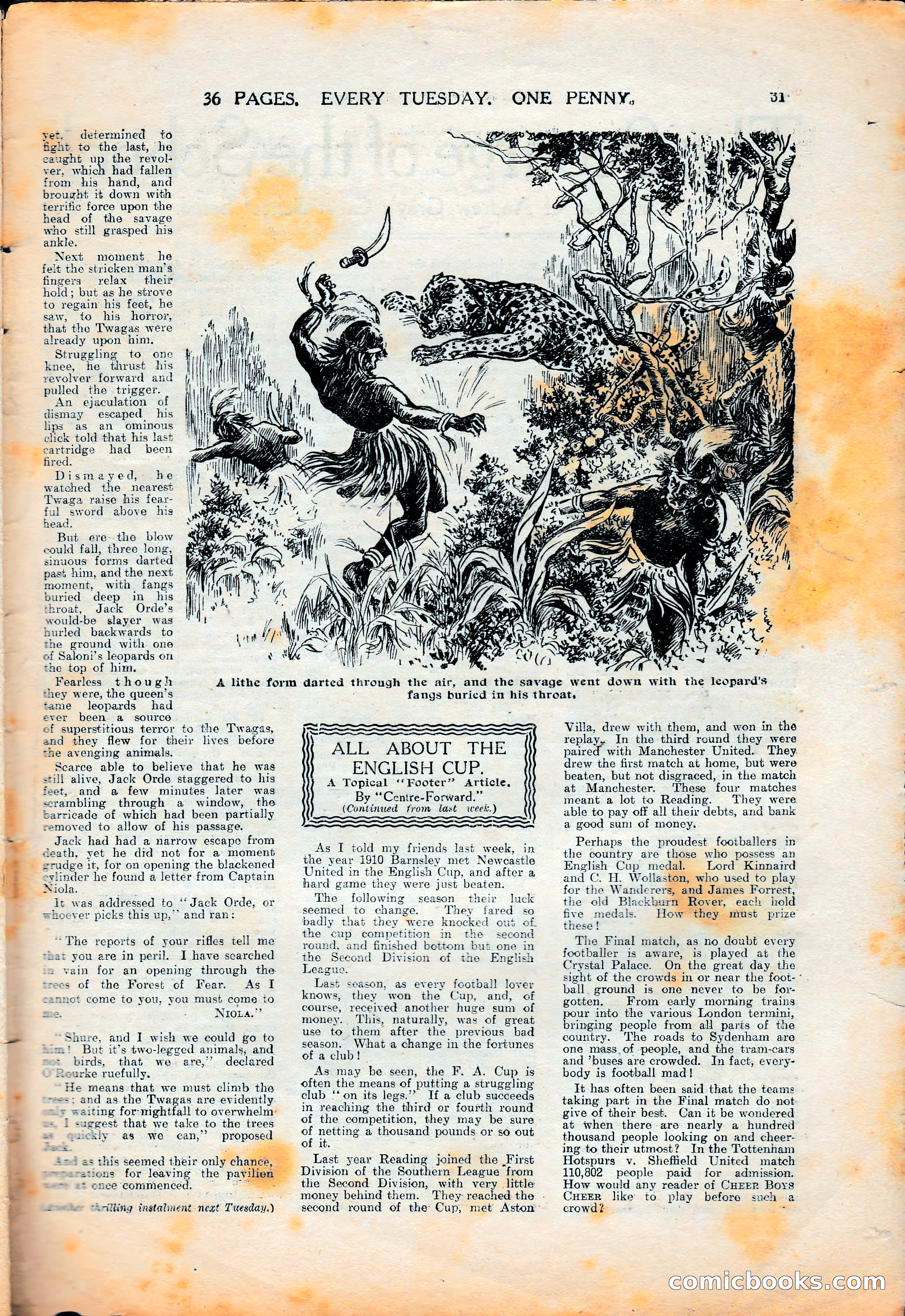 Cheer Boys Cheer: The Boys' Journal, No. 35 — page 31 of 36