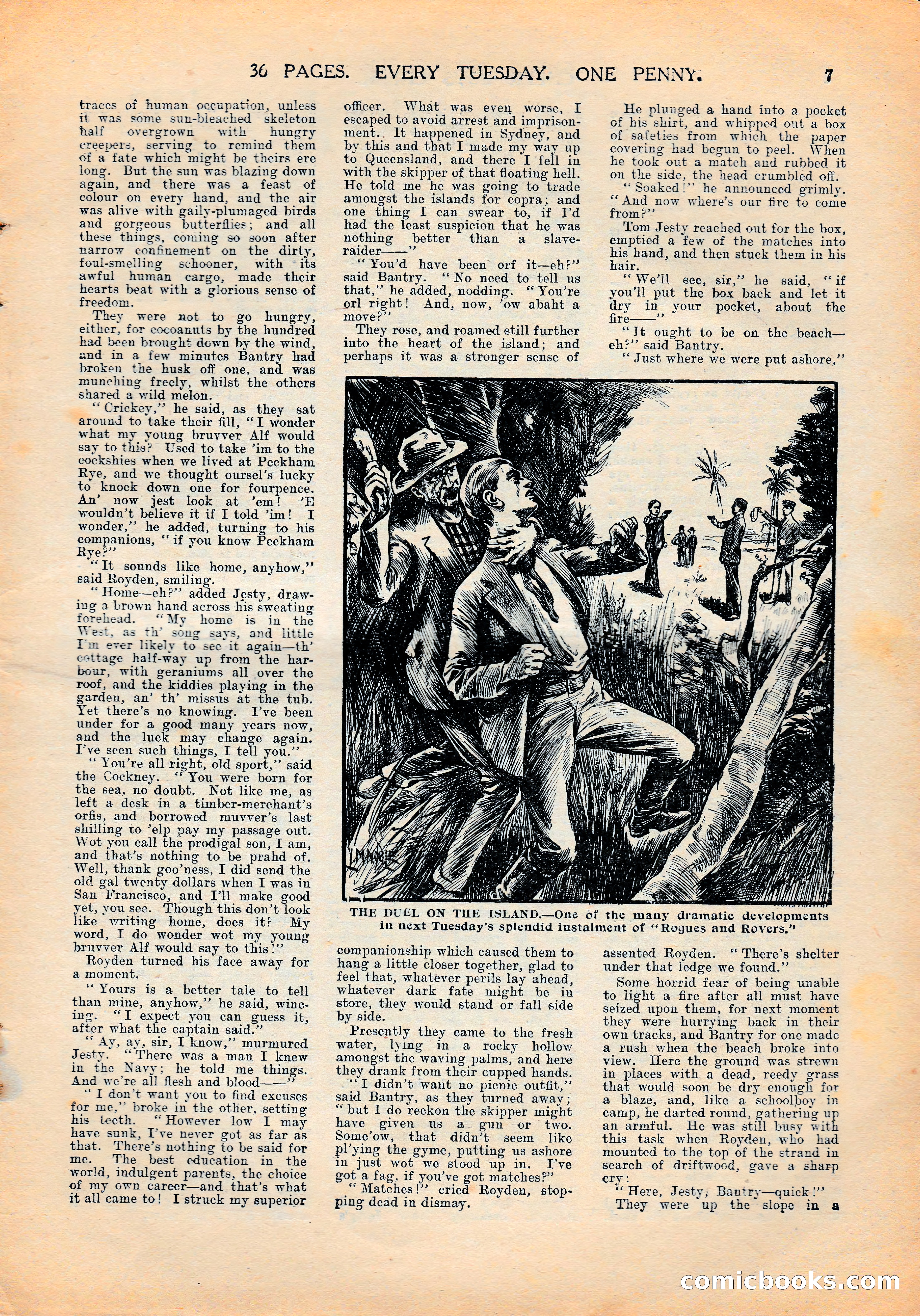 Cheer Boys Cheer: The Boys' Journal, No. 62 — page 7 of 36