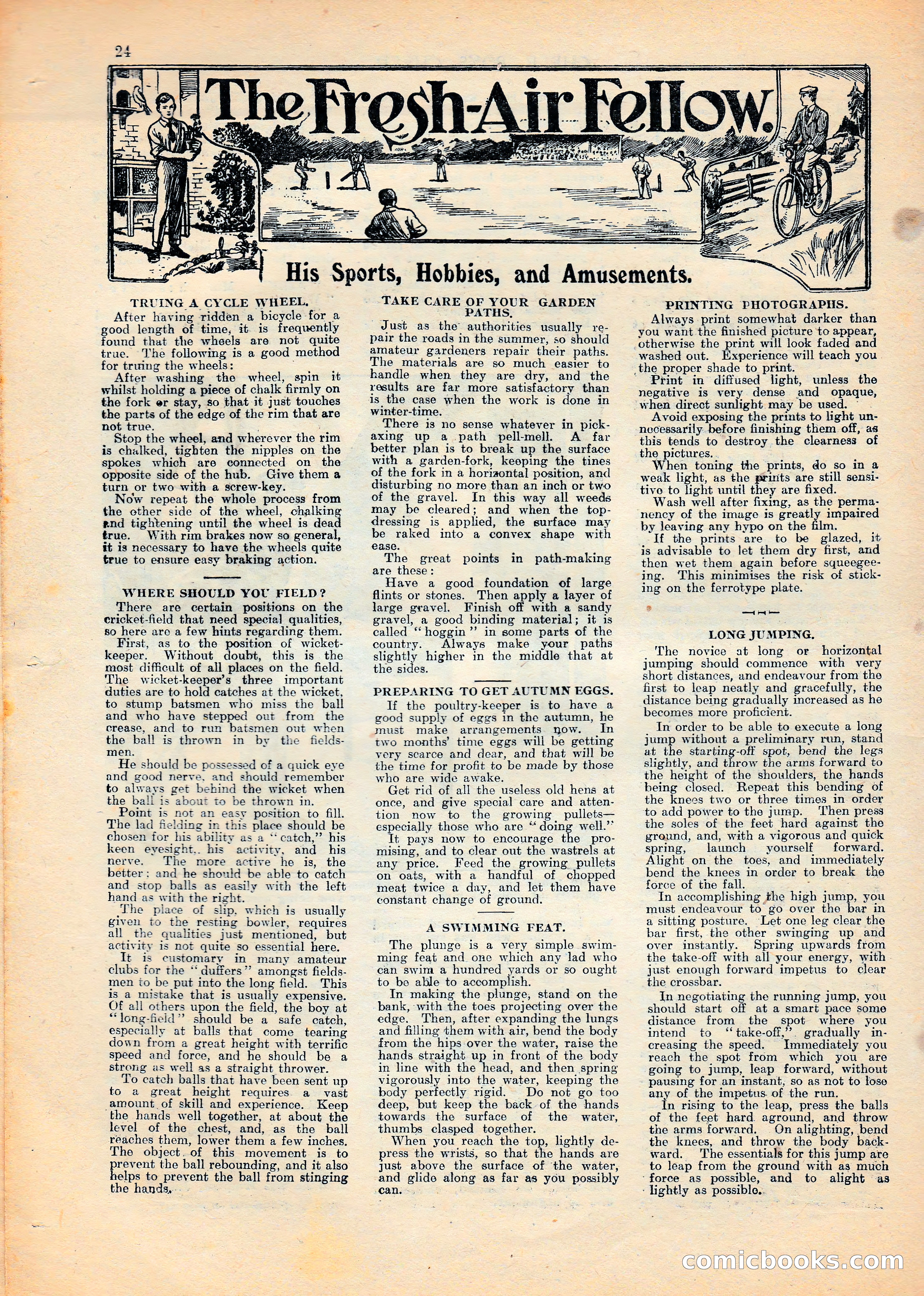 Cheer Boys Cheer: The Boys' Journal, No. 62 — page 24 of 36