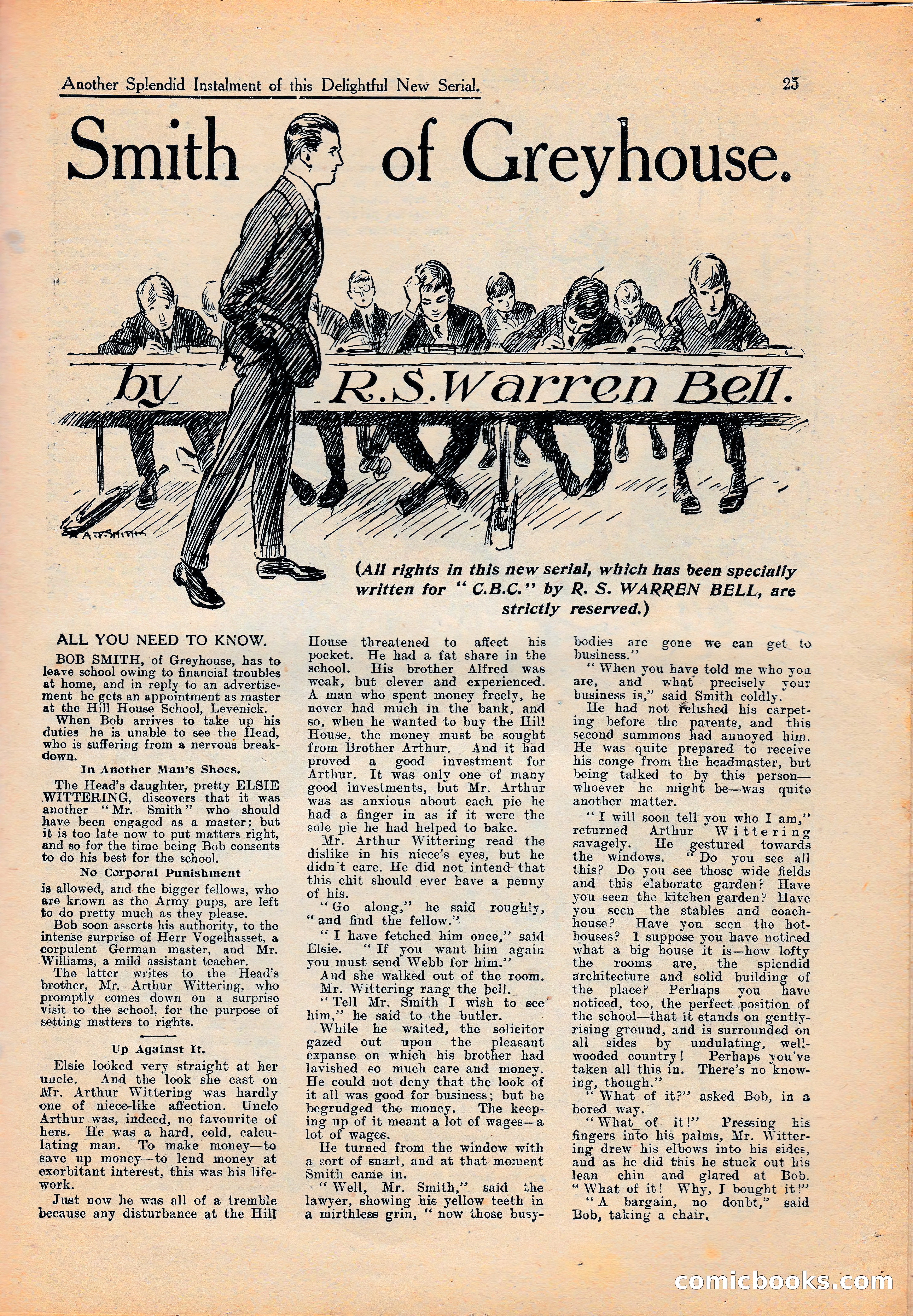 Cheer Boys Cheer: The Boys' Journal, No. 62 — page 25 of 36
