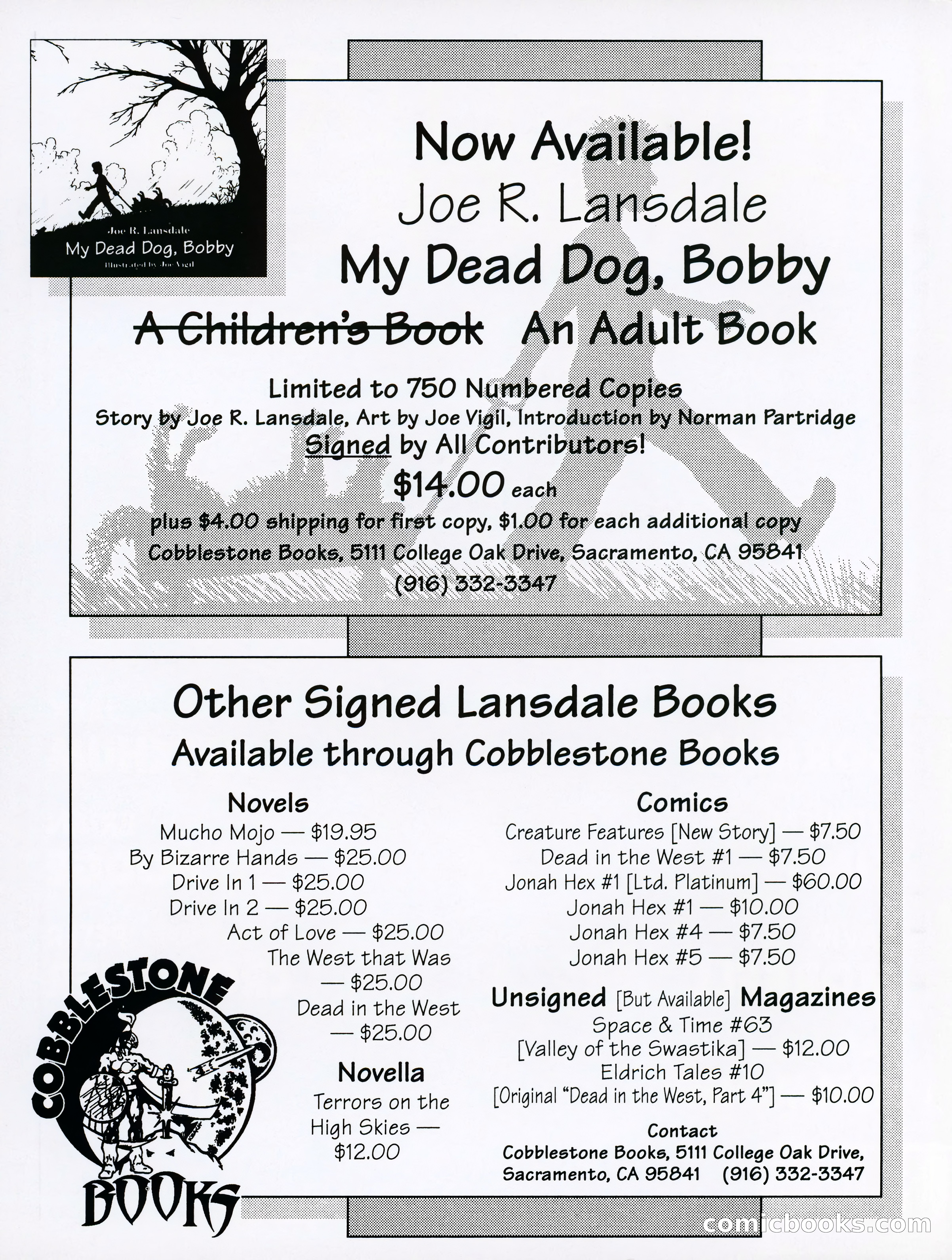 Cemetery Dance, Volume 6, Issue 4 — page 2 of 148
