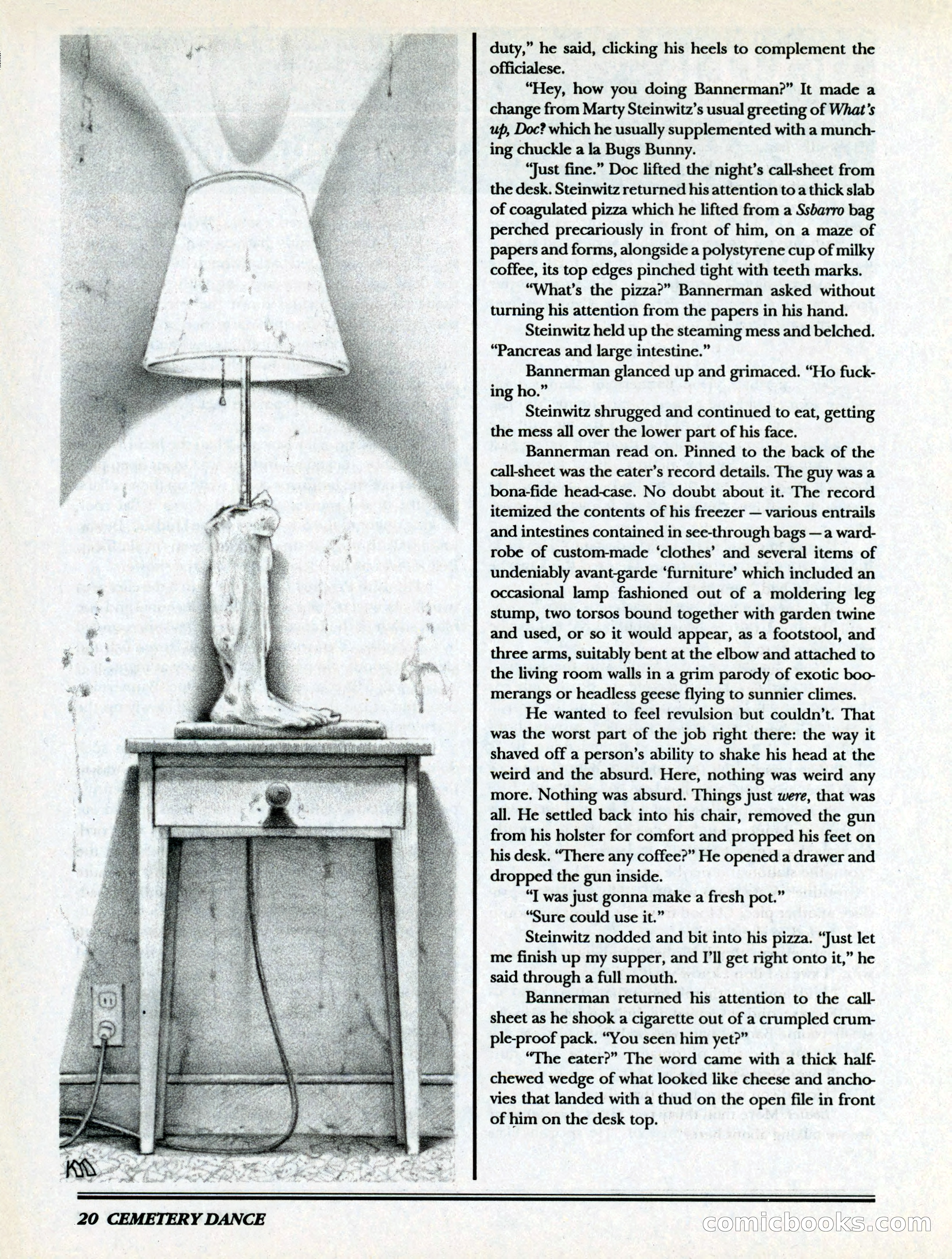 Cemetery Dance, Volume 6, Issue 4 — page 22 of 148