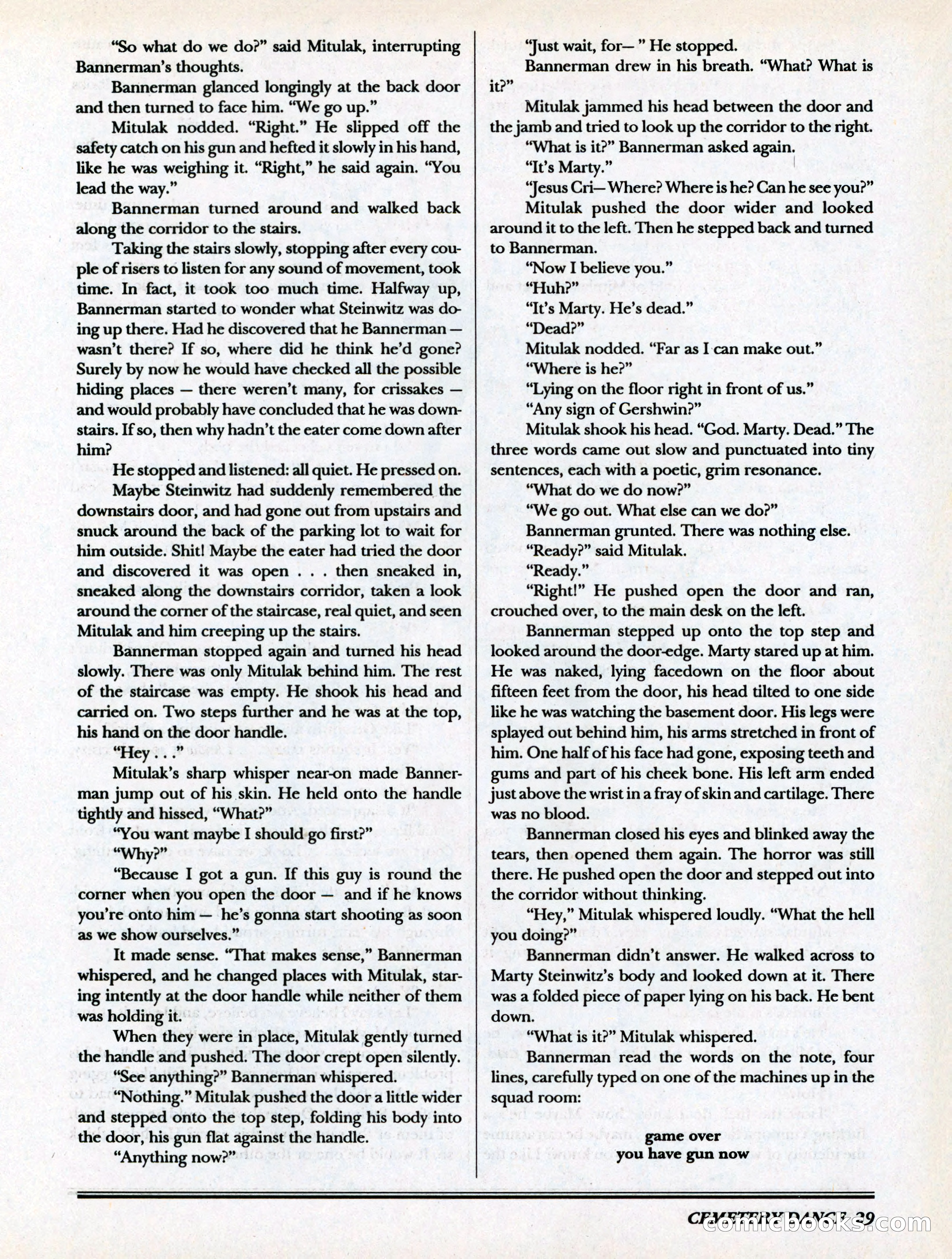 Cemetery Dance, Volume 6, Issue 4 — page 31 of 148
