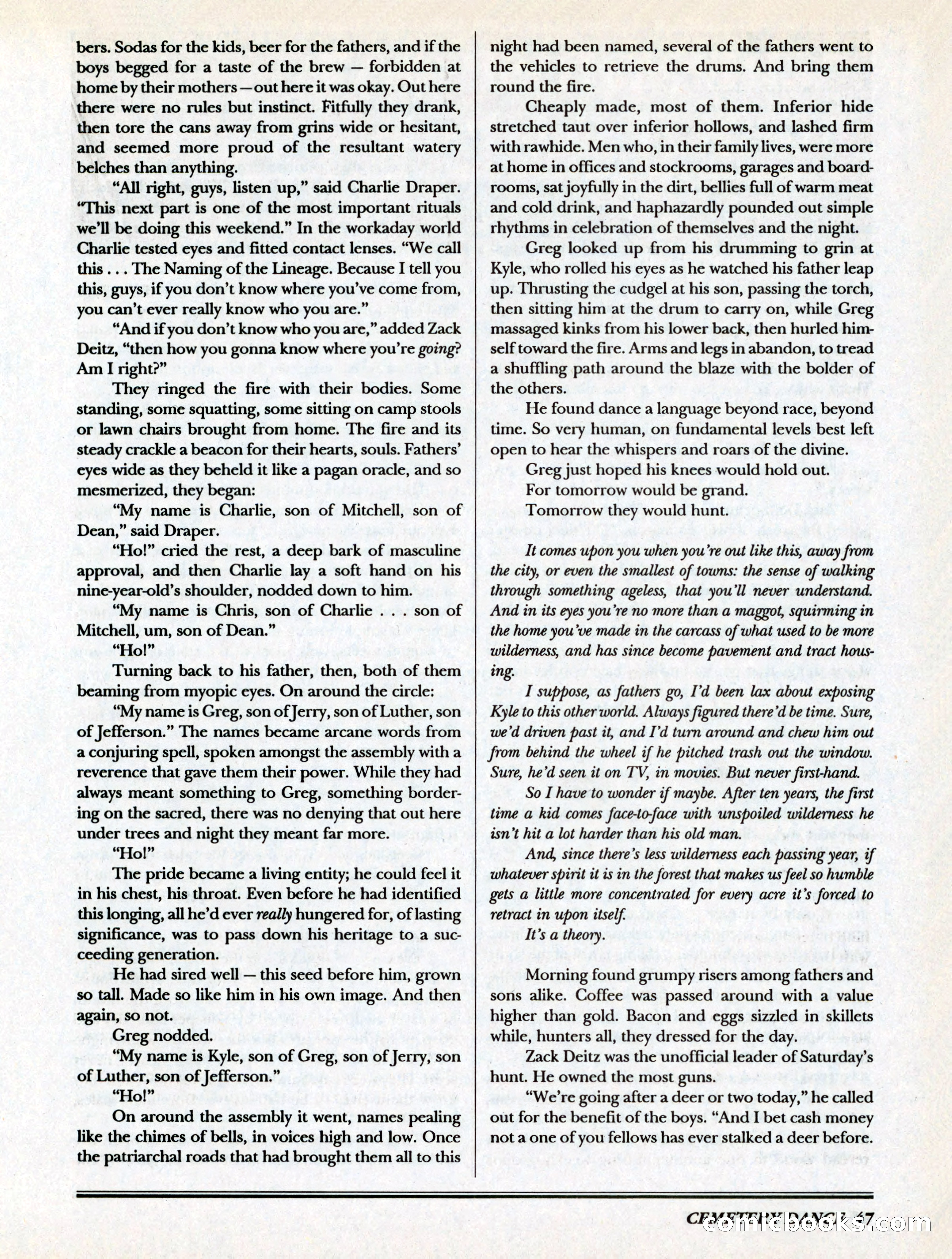 Cemetery Dance, Volume 6, Issue 4 — page 49 of 148