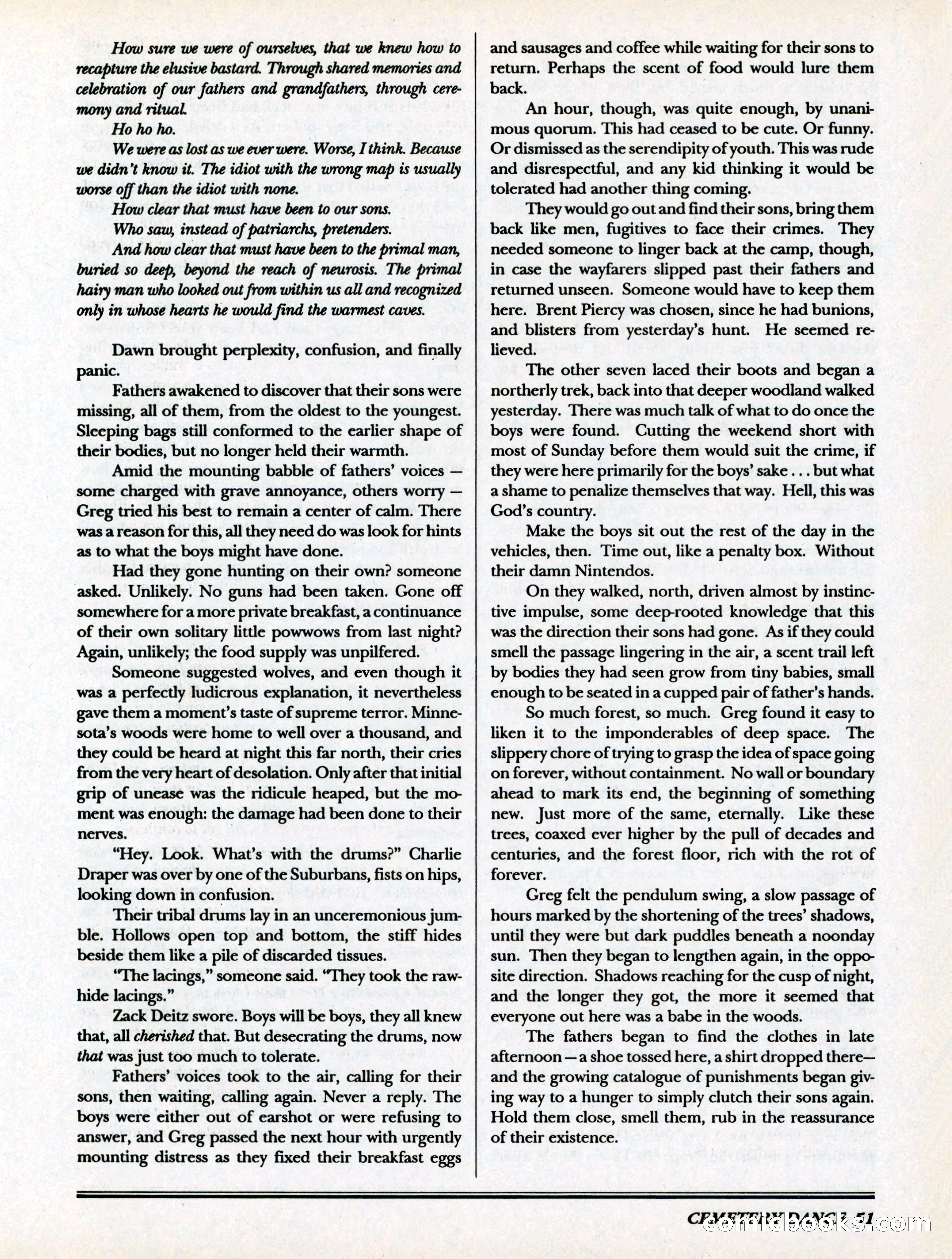 Cemetery Dance, Volume 6, Issue 4 — page 53 of 148