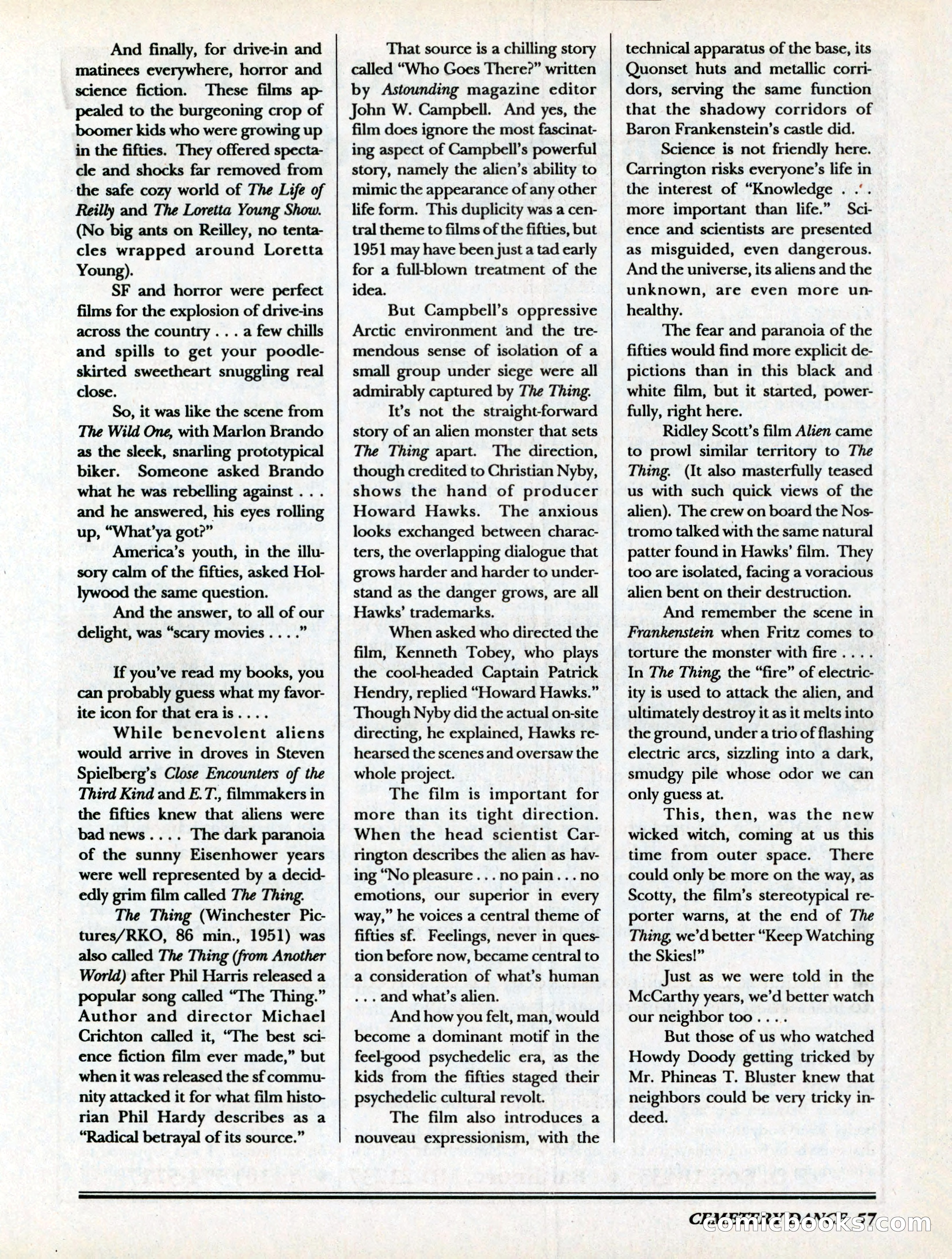 Cemetery Dance, Volume 6, Issue 4 — page 59 of 148