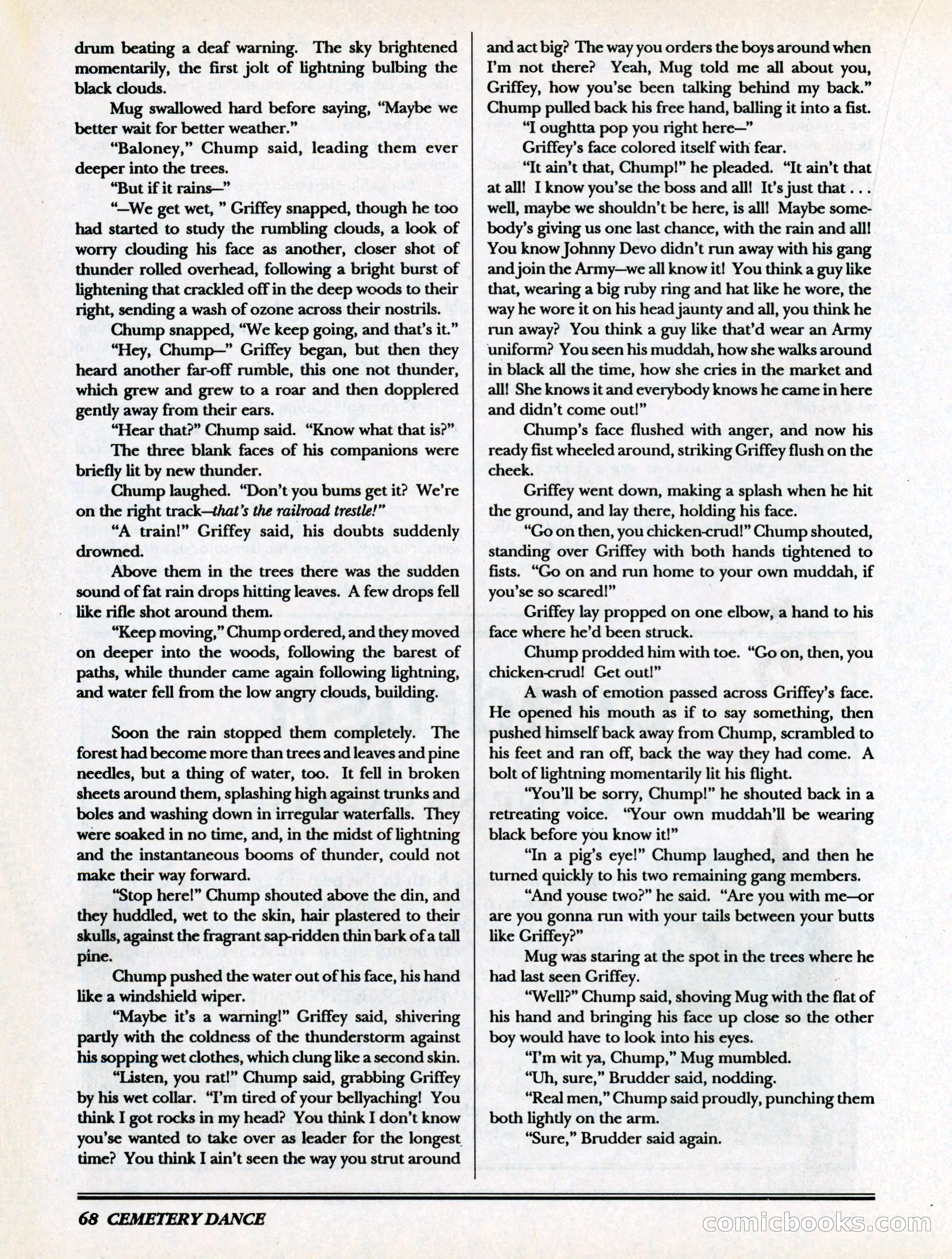Cemetery Dance, Volume 6, Issue 4 — page 70 of 148