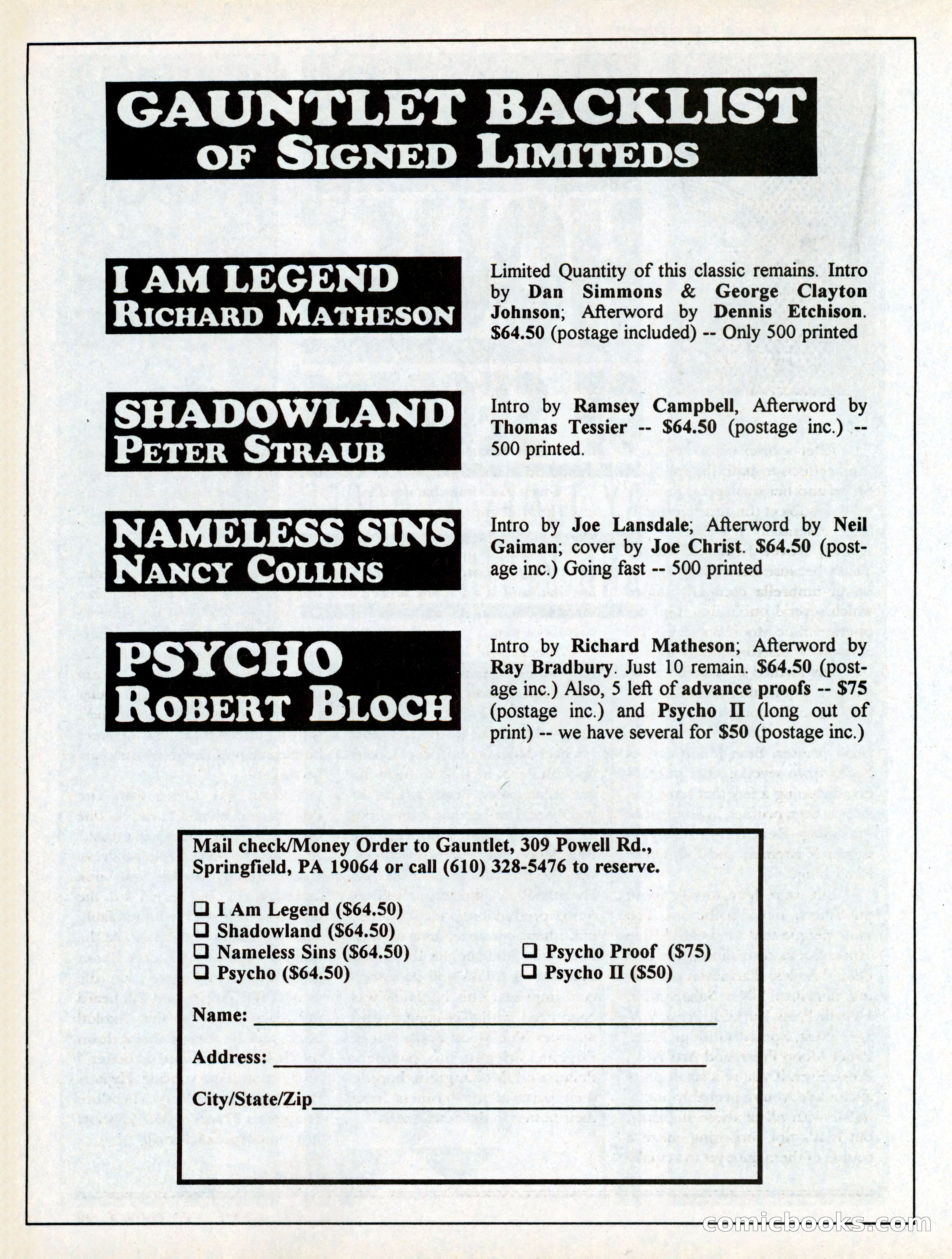 Cemetery Dance, Volume 6, Issue 4 — page 96 of 148