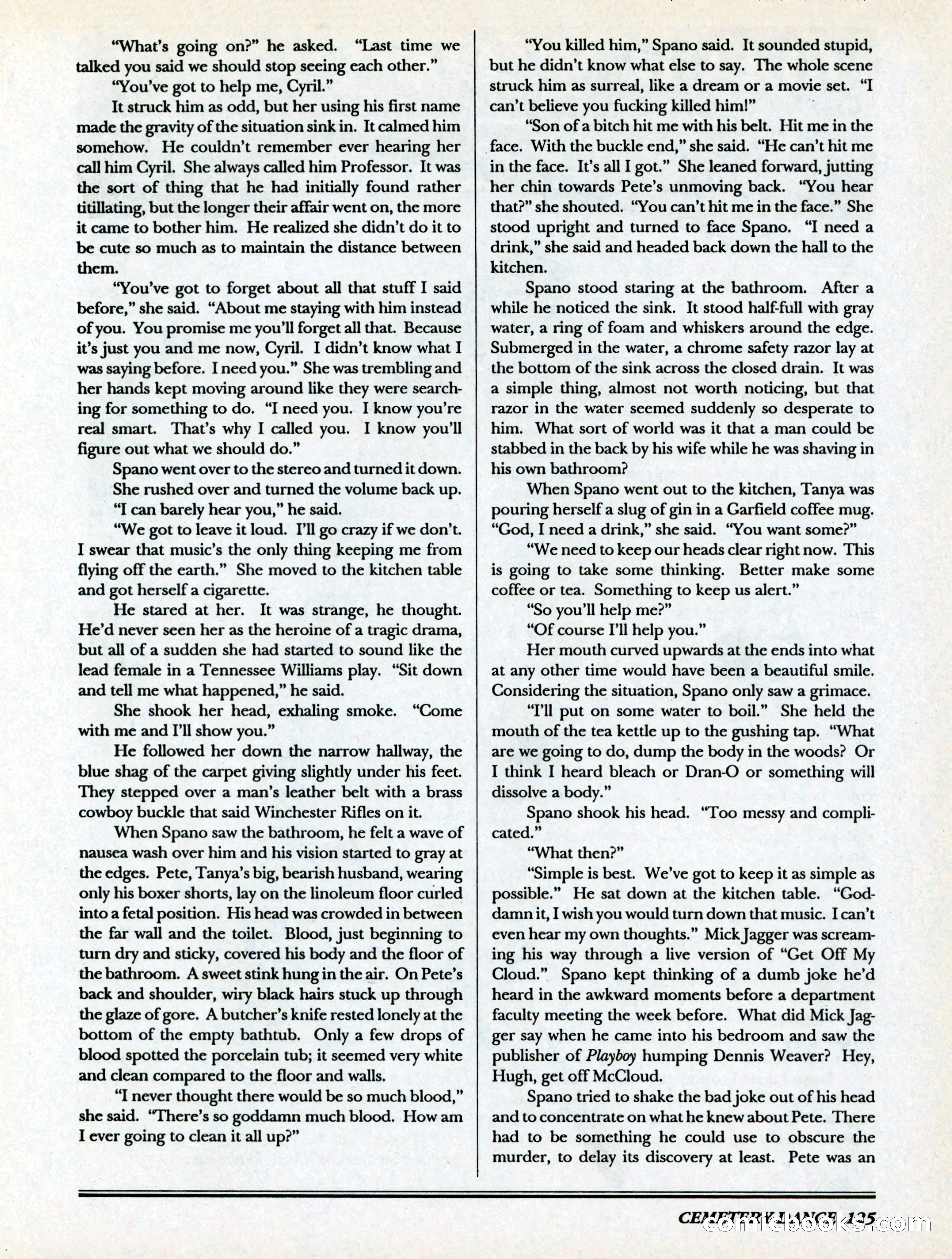 Cemetery Dance, Volume 6, Issue 4 — page 127 of 148