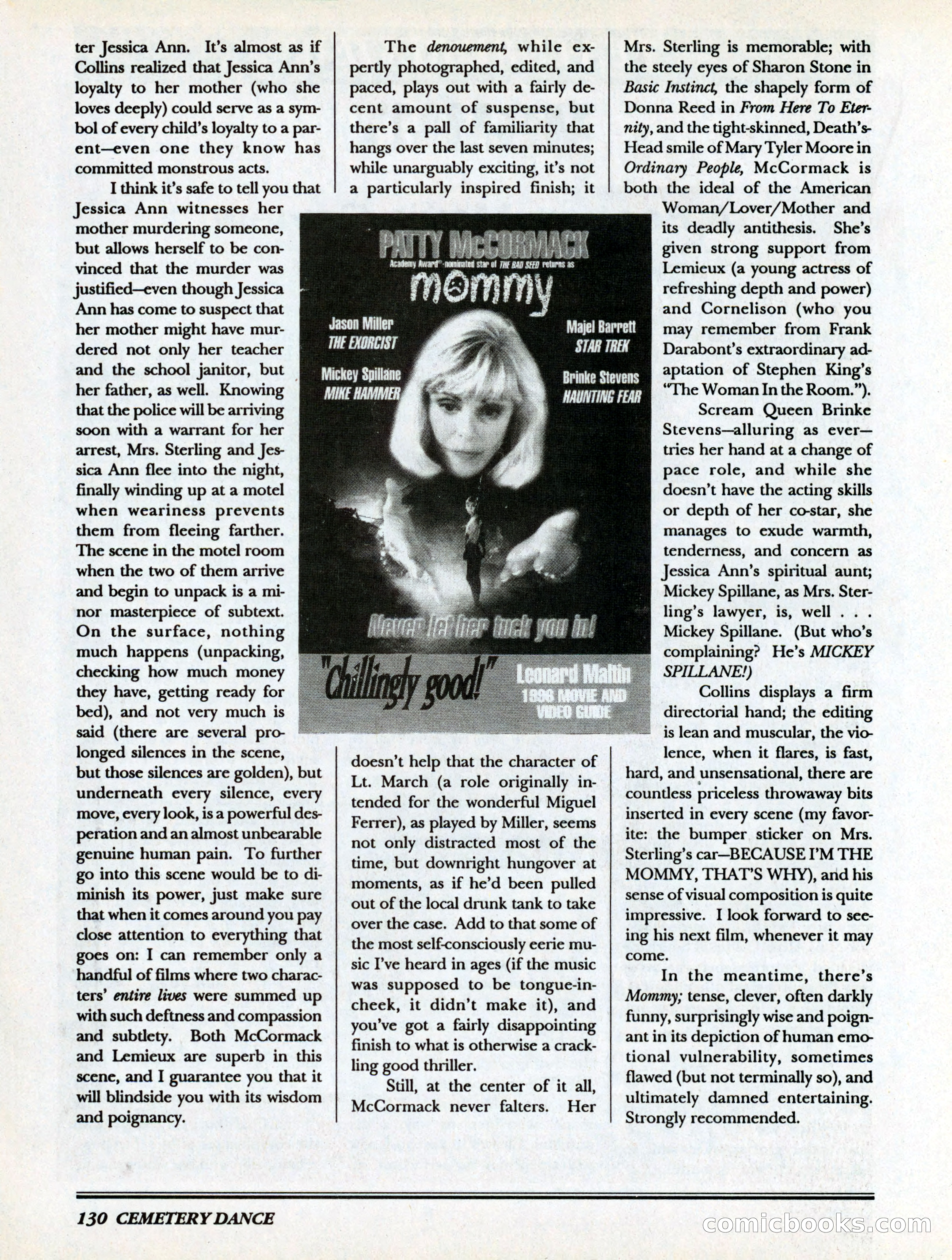 Cemetery Dance, Volume 6, Issue 4 — page 132 of 148