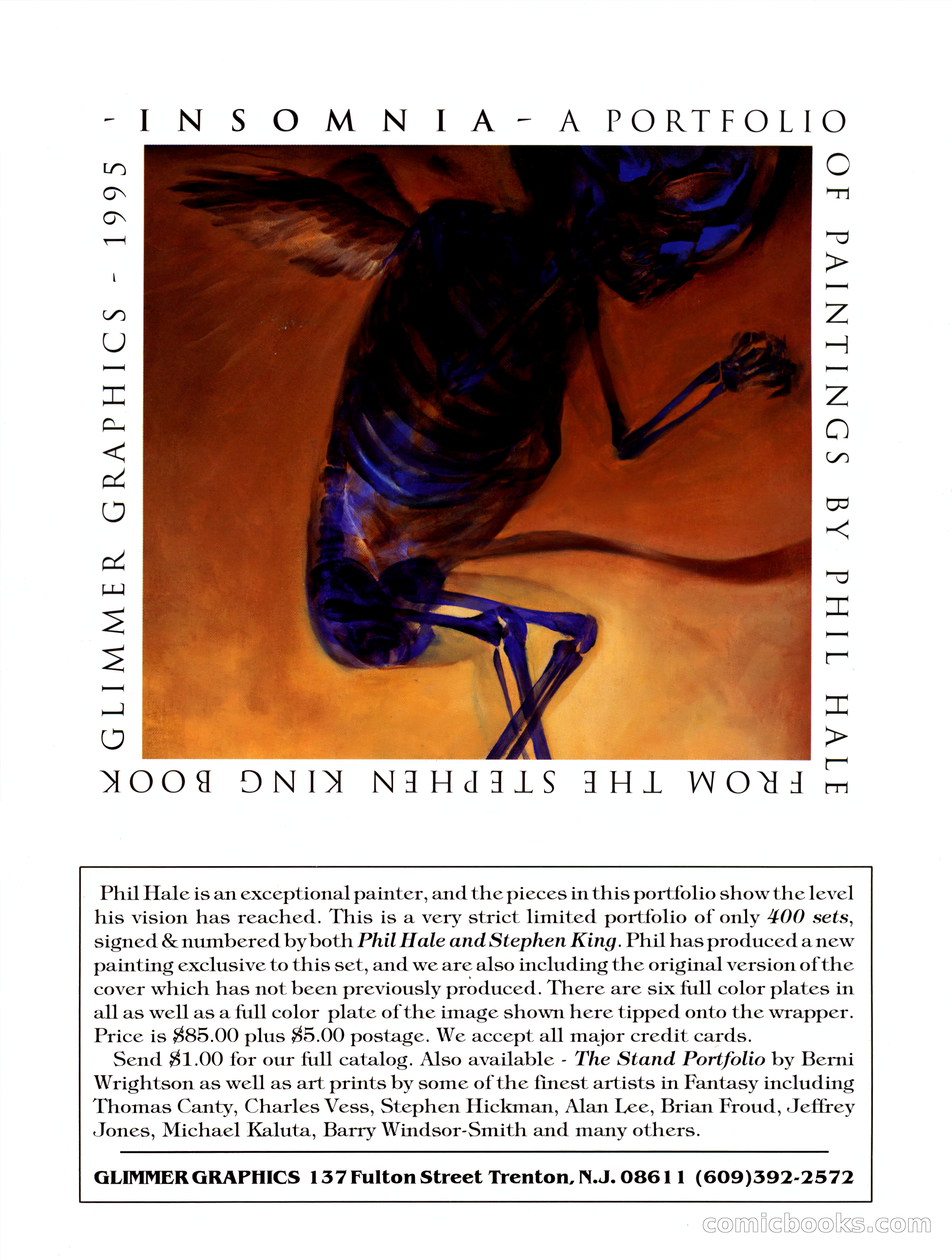 Cemetery Dance, Volume 6, Issue 4 — page 148 of 148