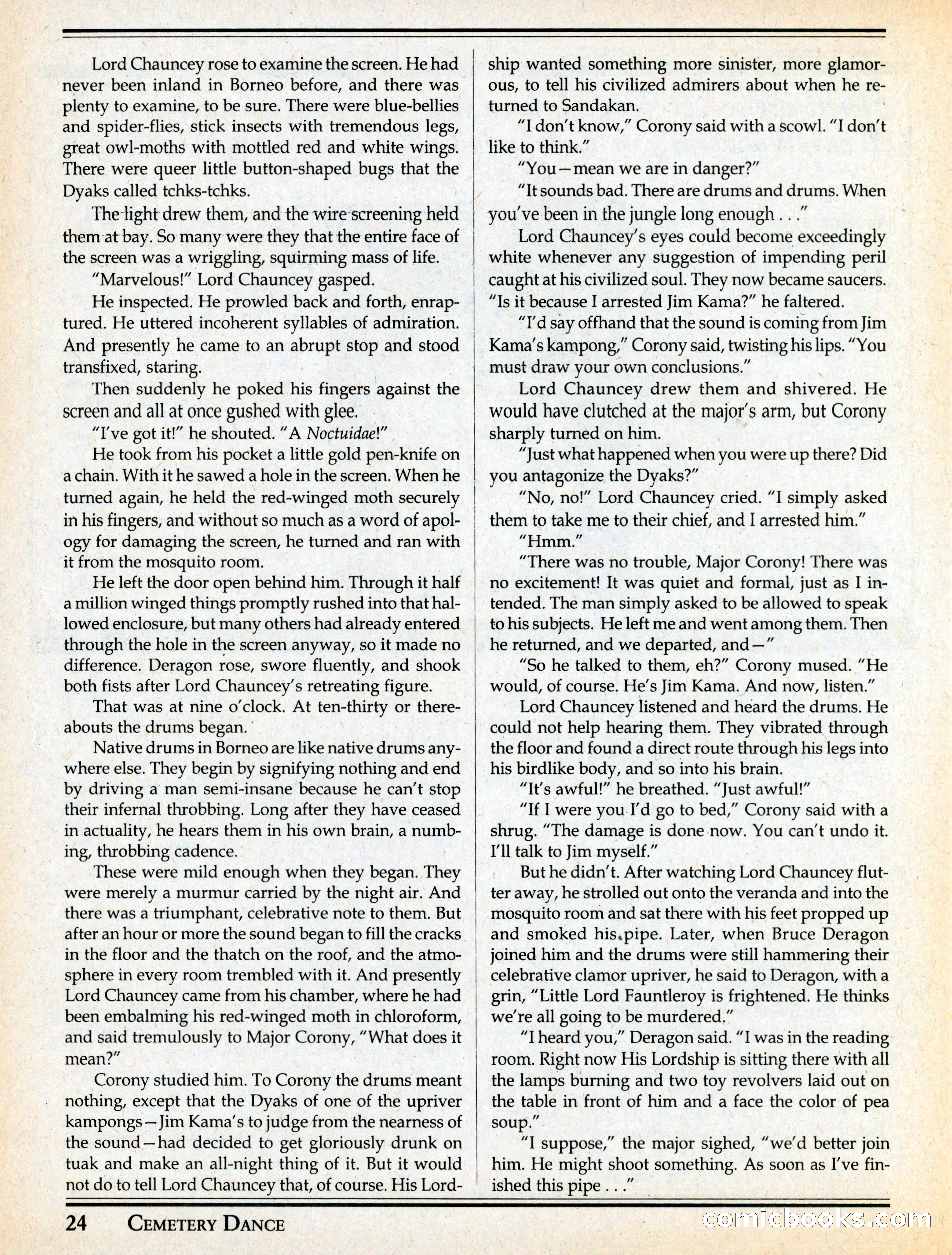 Cemetery Dance #29 — page 26 of 116