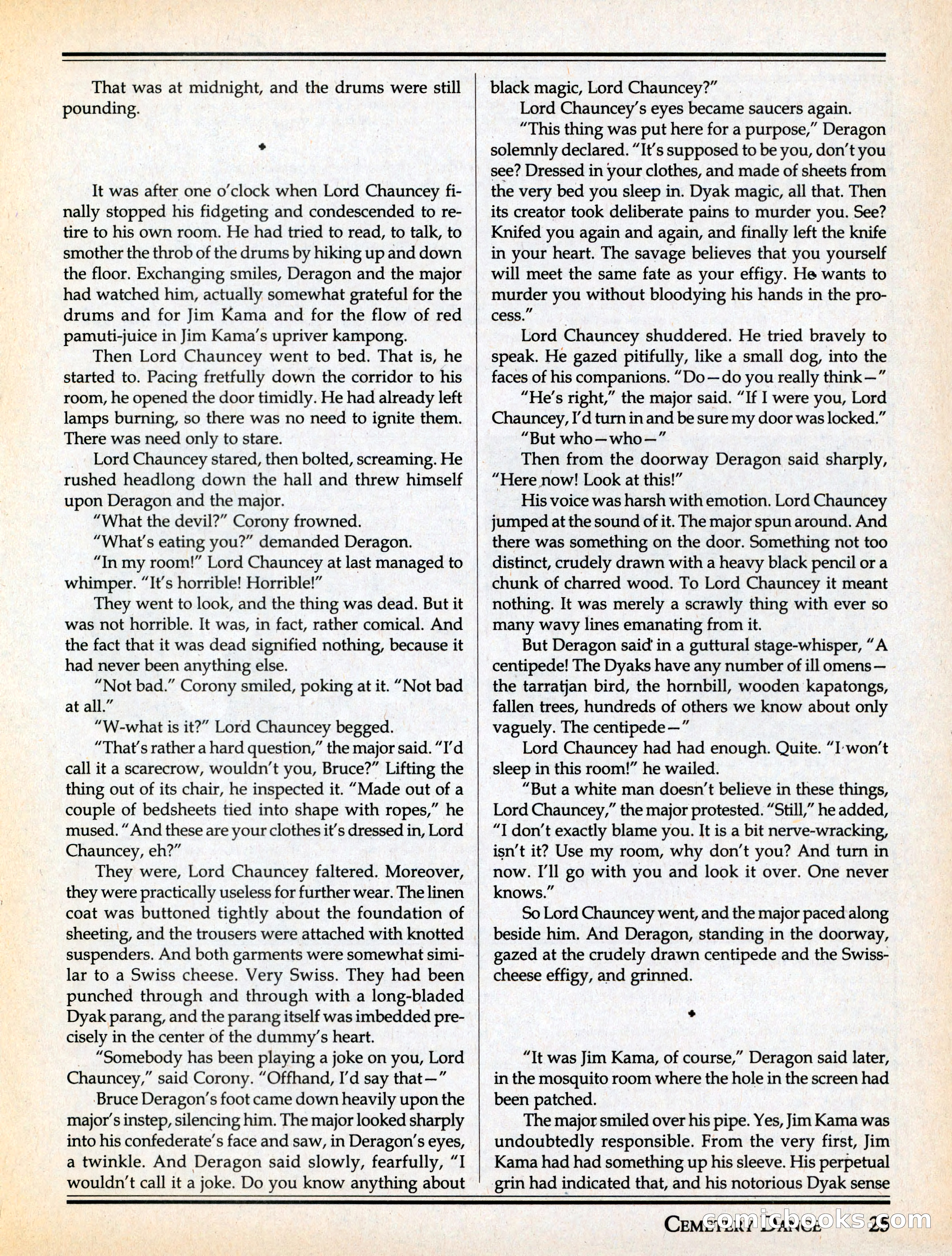 Cemetery Dance #29 — page 27 of 116