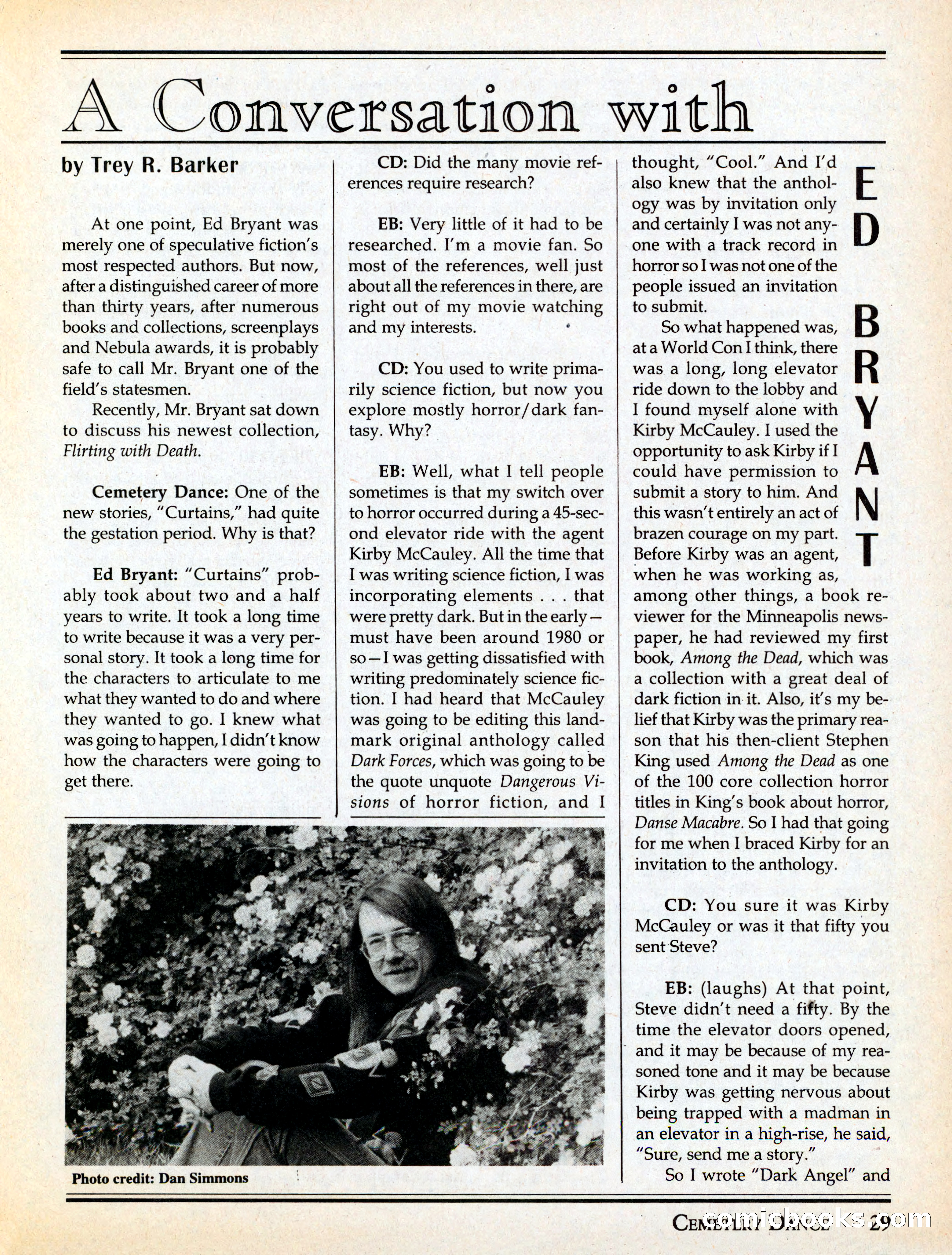 Cemetery Dance #29 — page 31 of 116