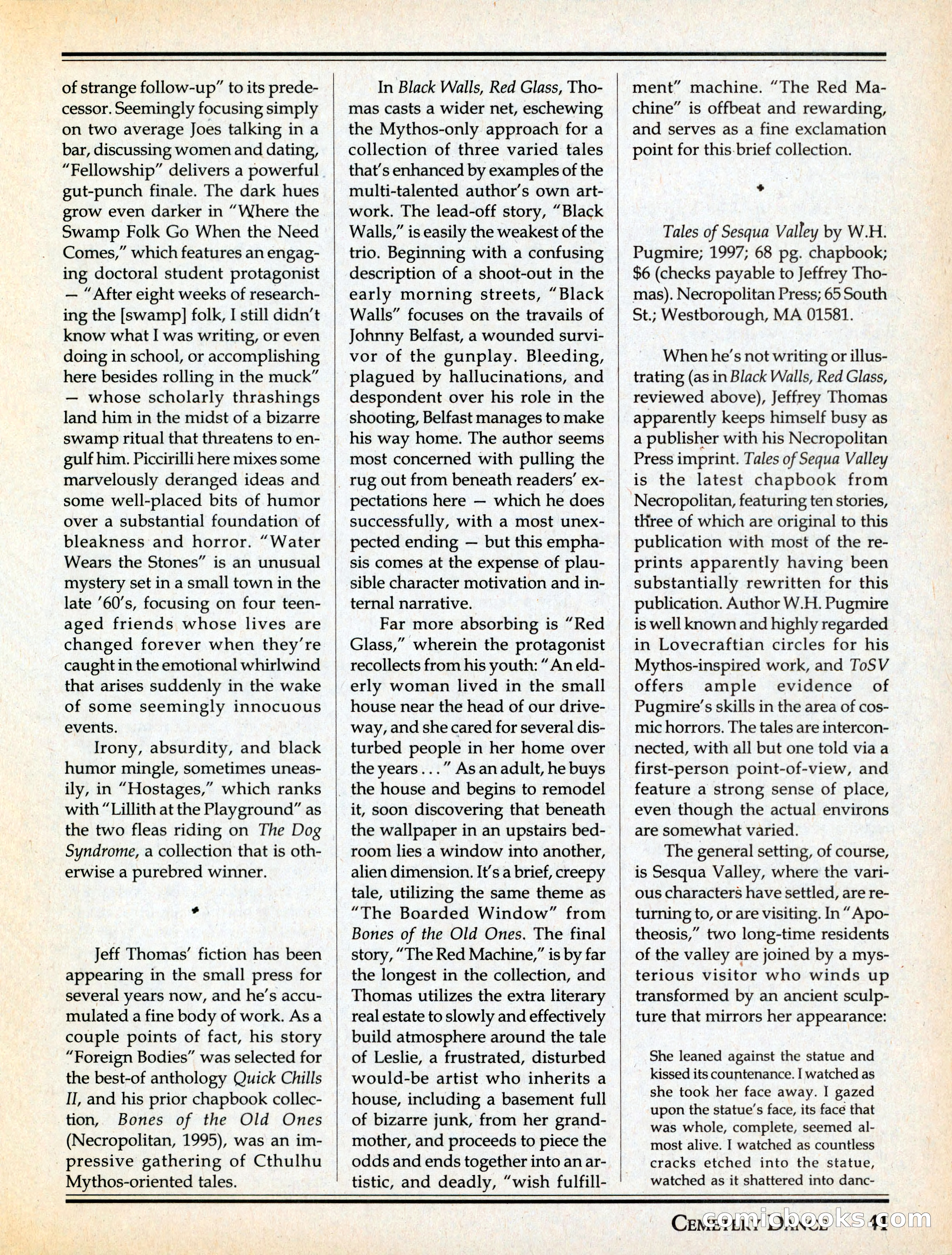 Cemetery Dance #29 — page 43 of 116