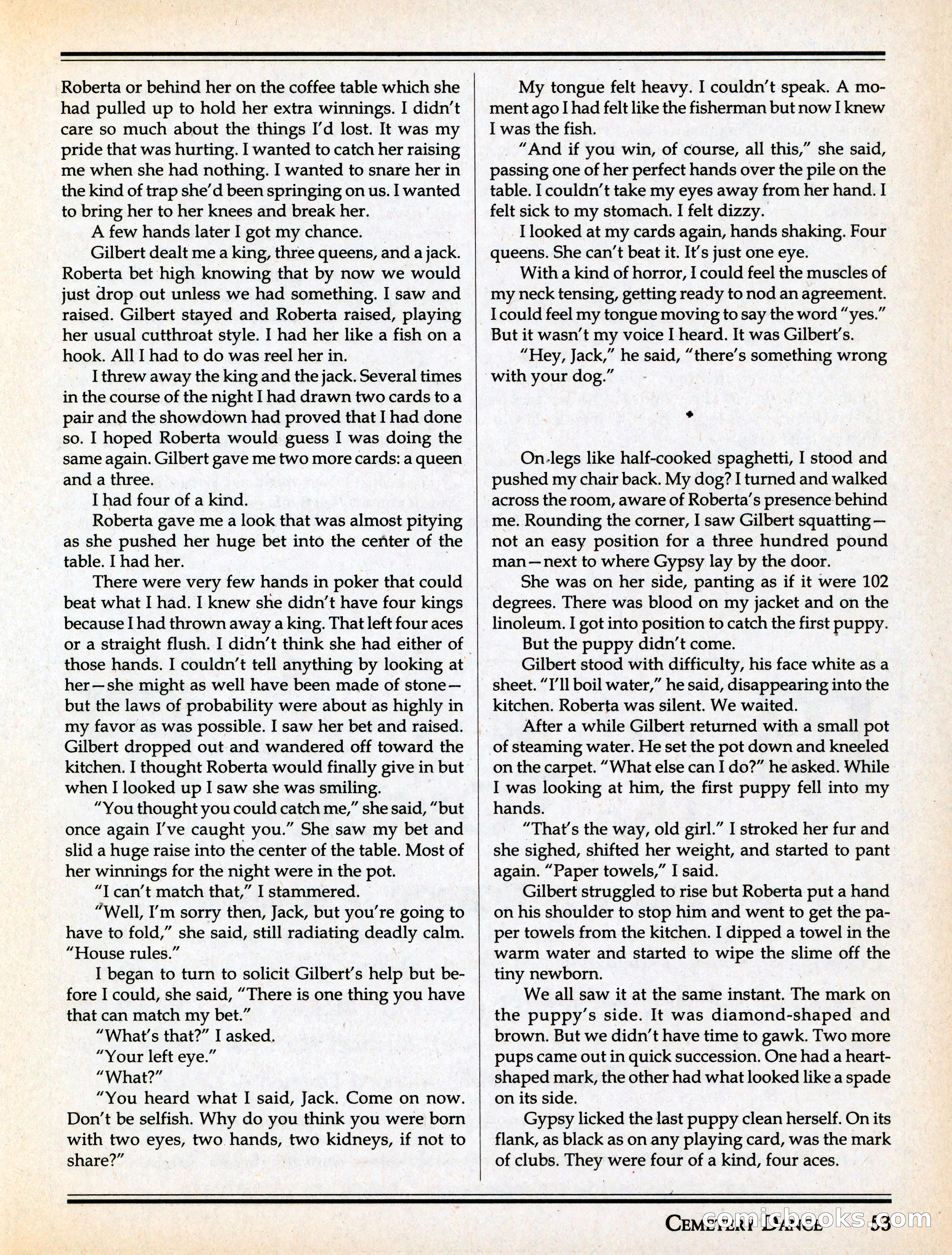 Cemetery Dance #29 — page 55 of 116