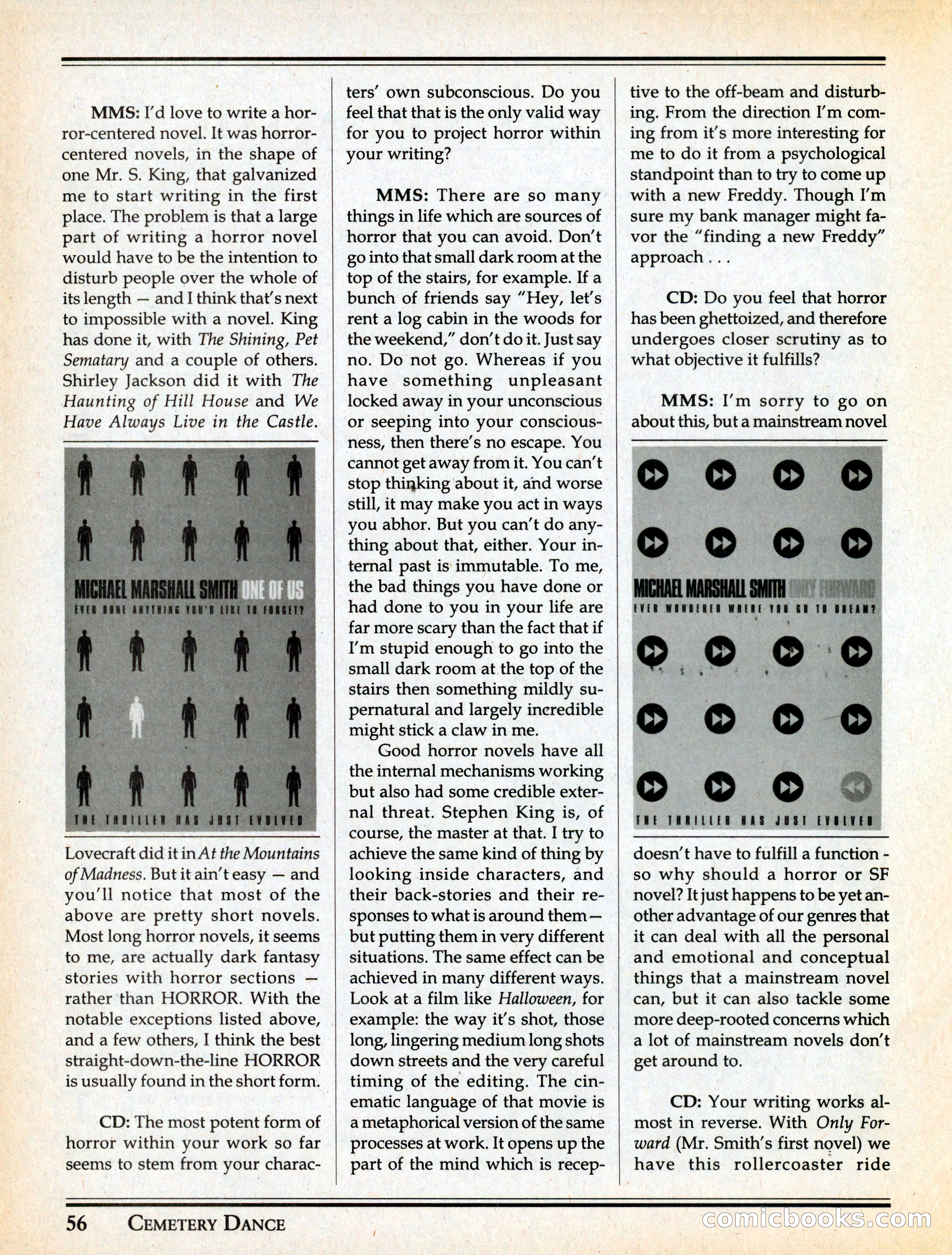 Cemetery Dance #29 — page 58 of 116