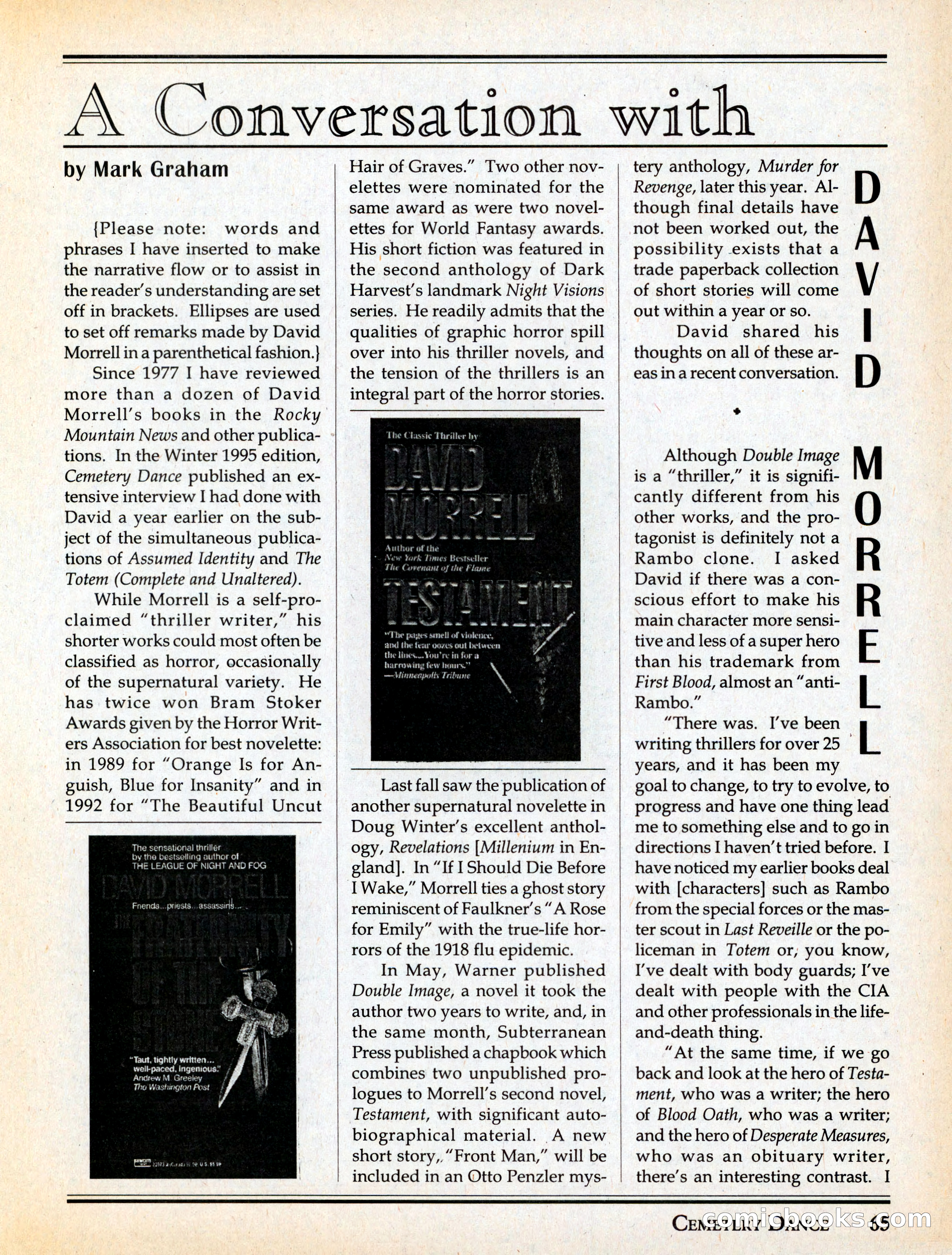 Cemetery Dance #29 — page 67 of 116