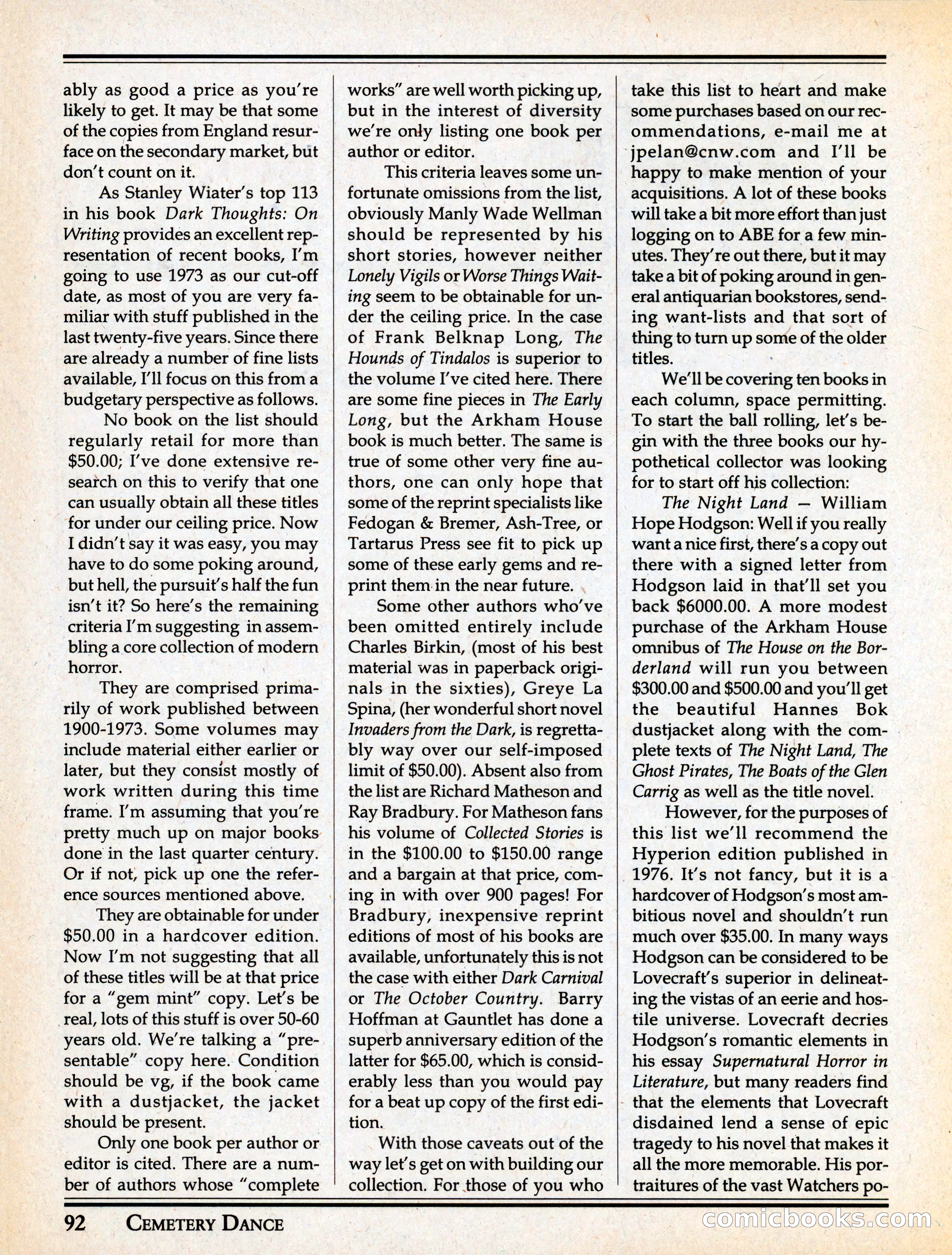 Cemetery Dance #29 — page 94 of 116