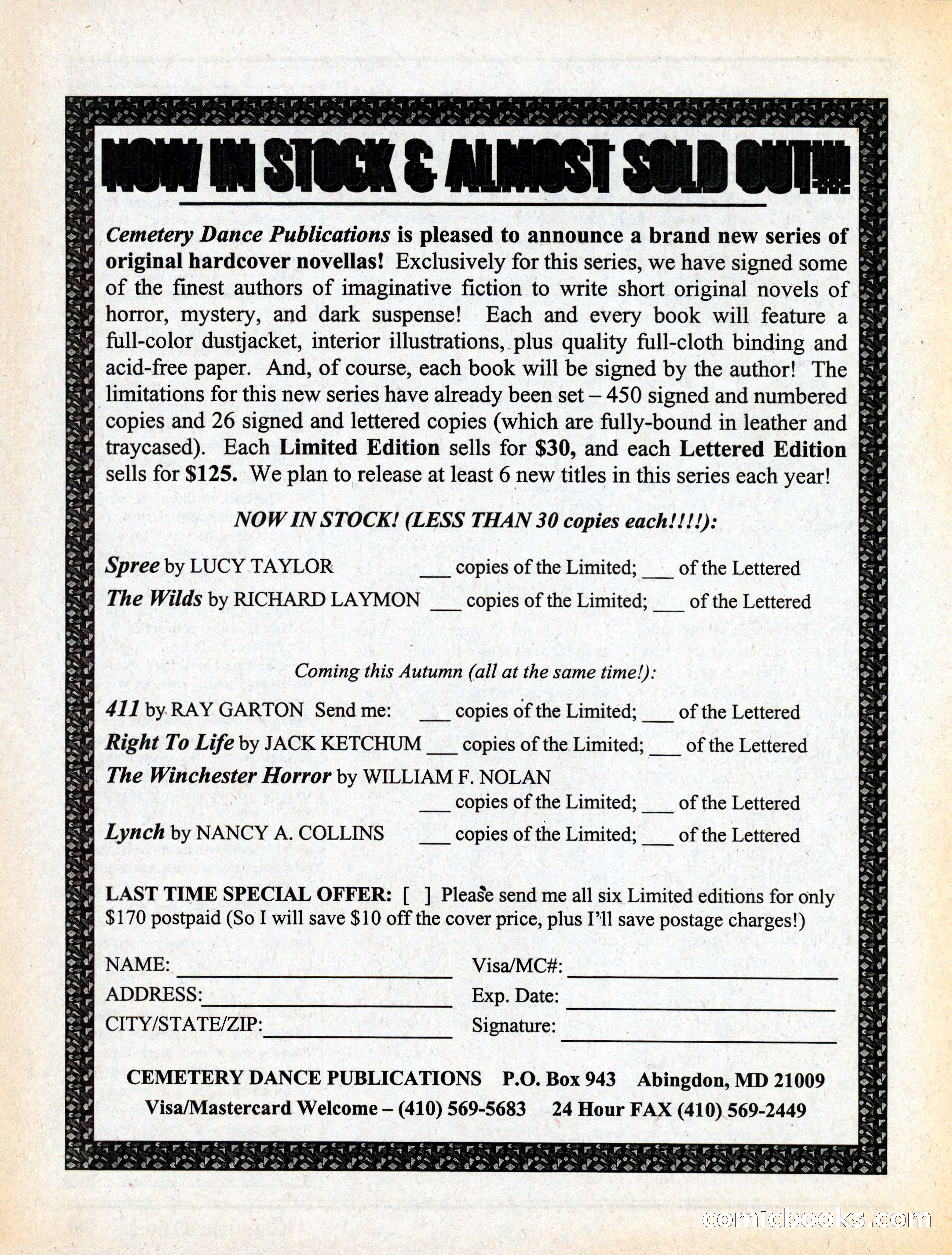 Cemetery Dance #29 — page 102 of 116