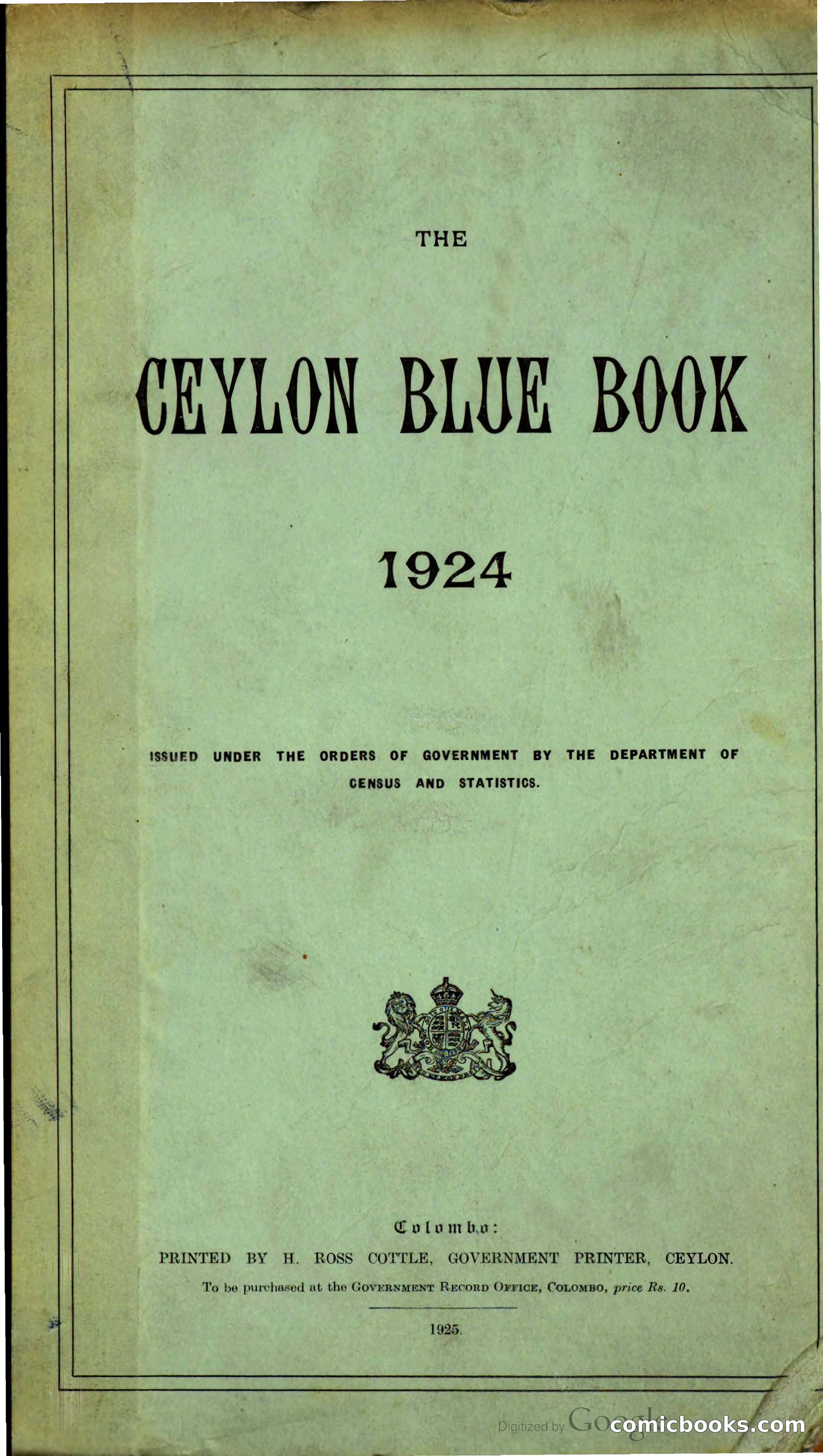 The Ceylon Blue Book — page 2 of 400
