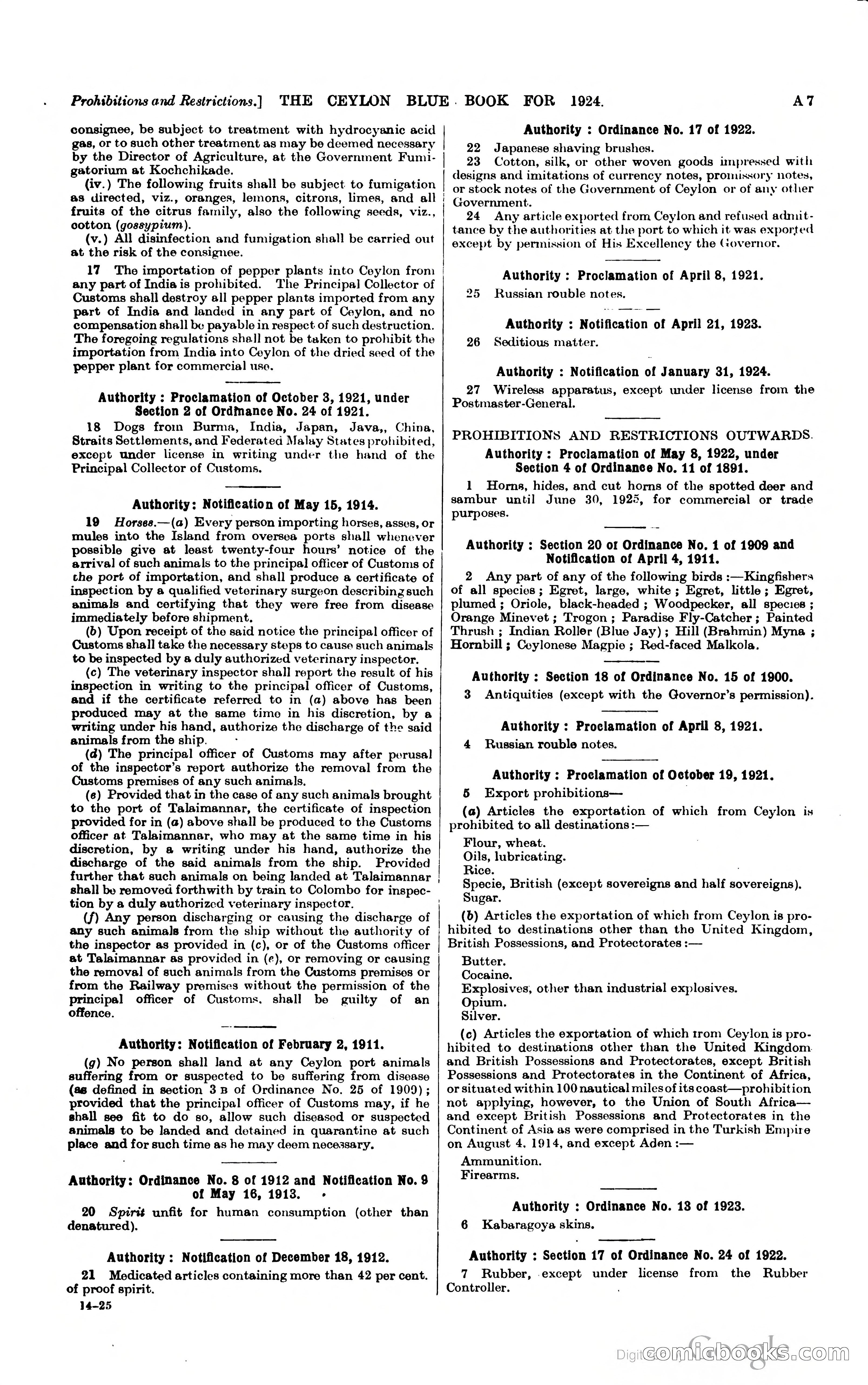 The Ceylon Blue Book — page 22 of 400