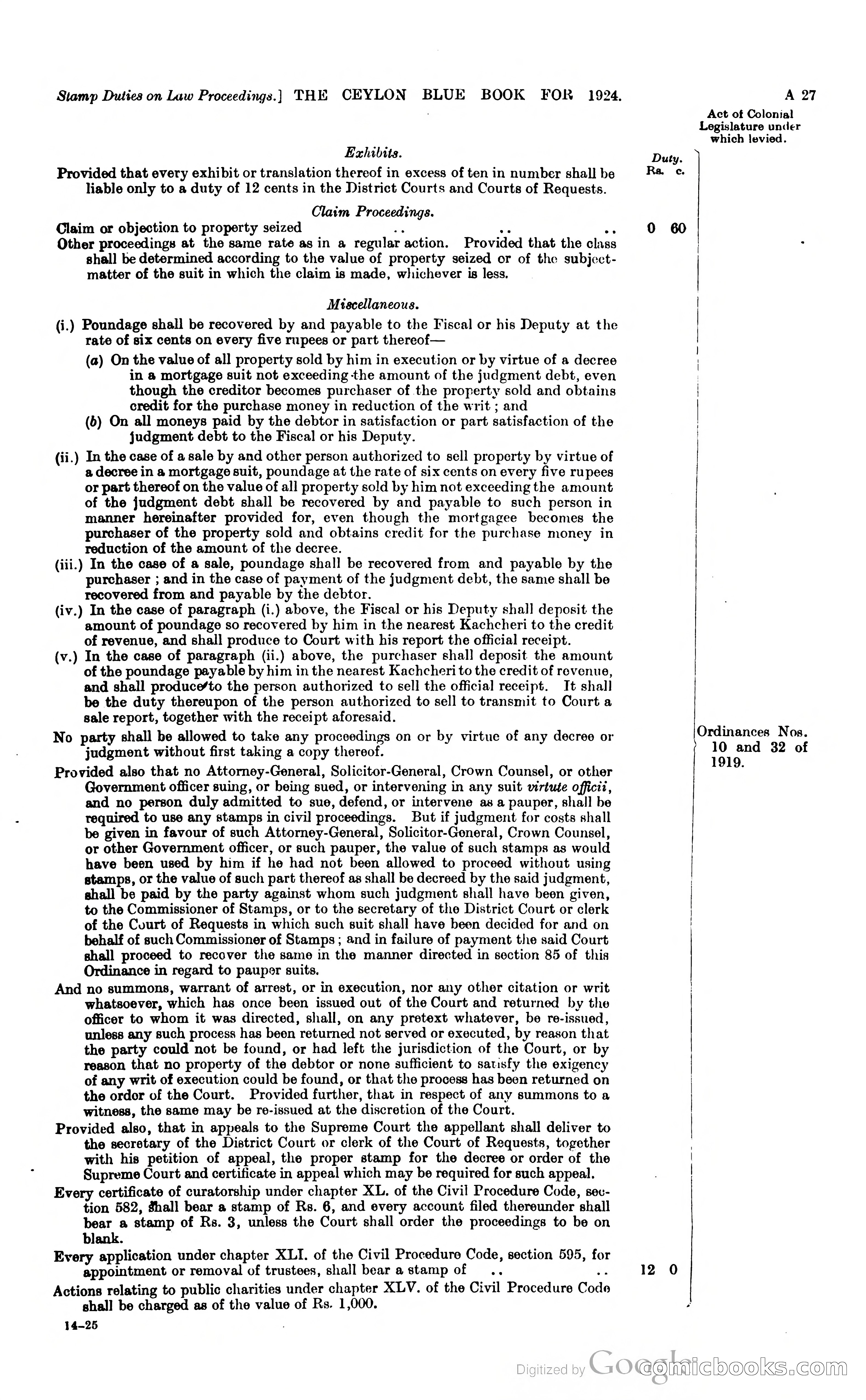 The Ceylon Blue Book — page 42 of 400