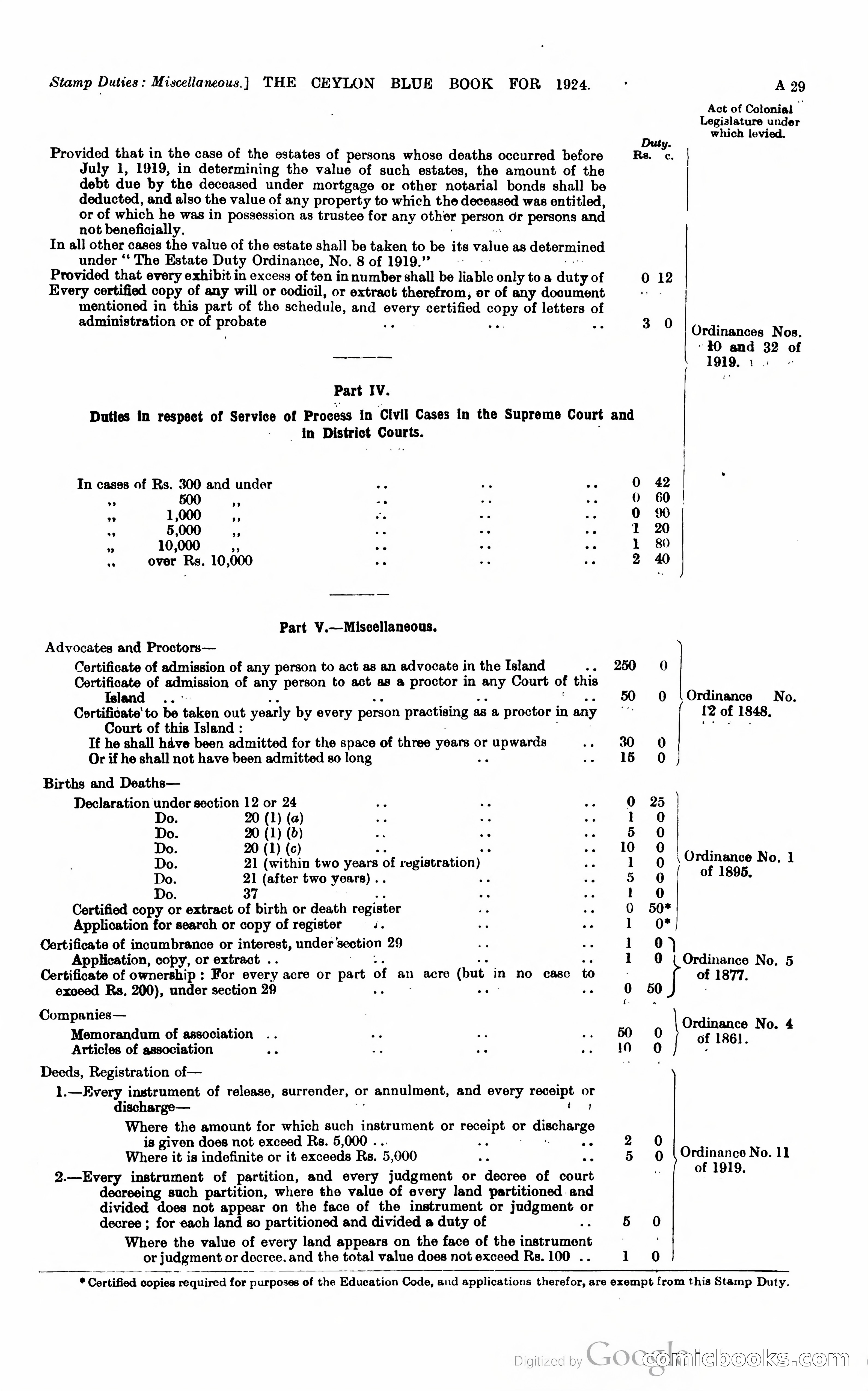 The Ceylon Blue Book — page 44 of 400