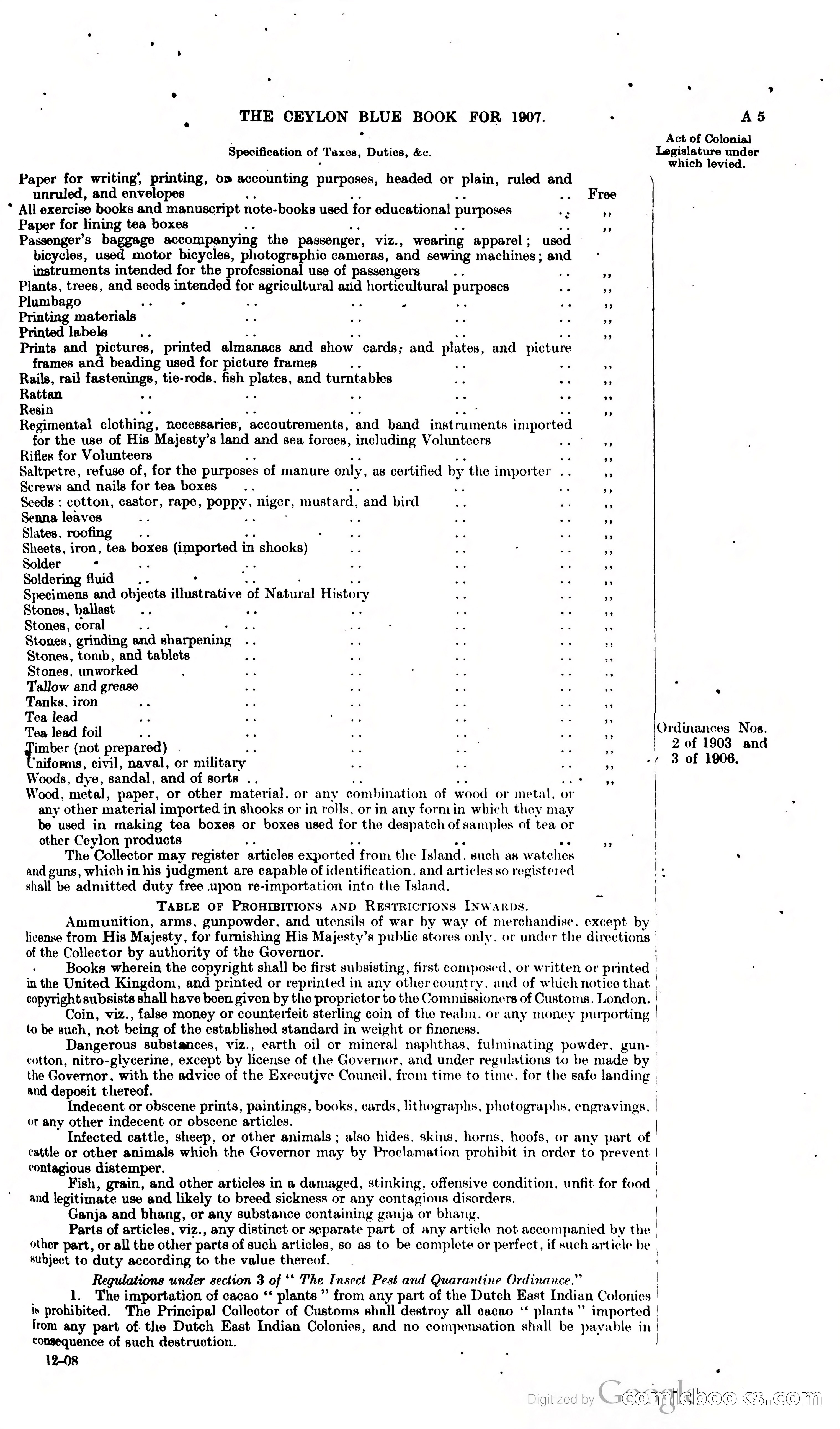 Ceylon Blue Book — page 22 of 395