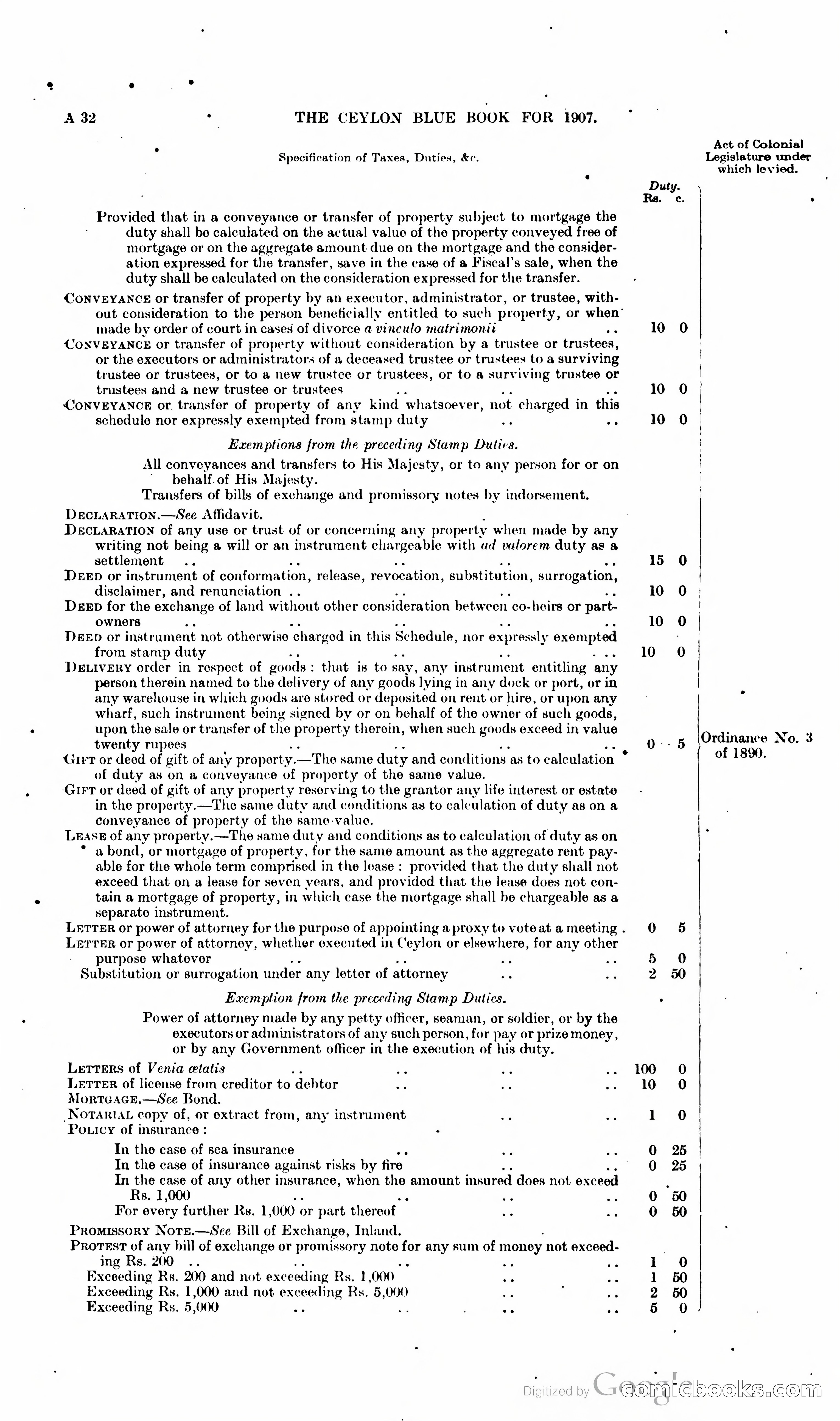 Ceylon Blue Book — page 49 of 395