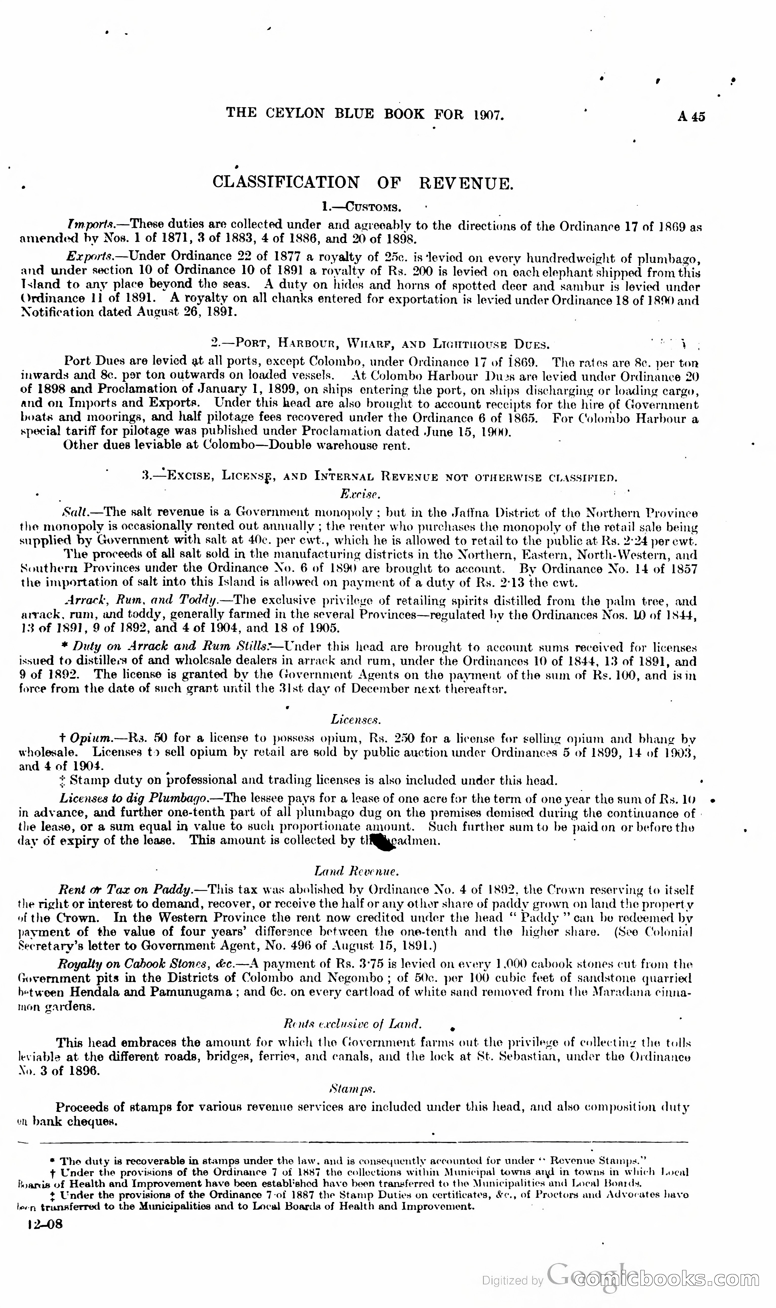 Ceylon Blue Book — page 62 of 395