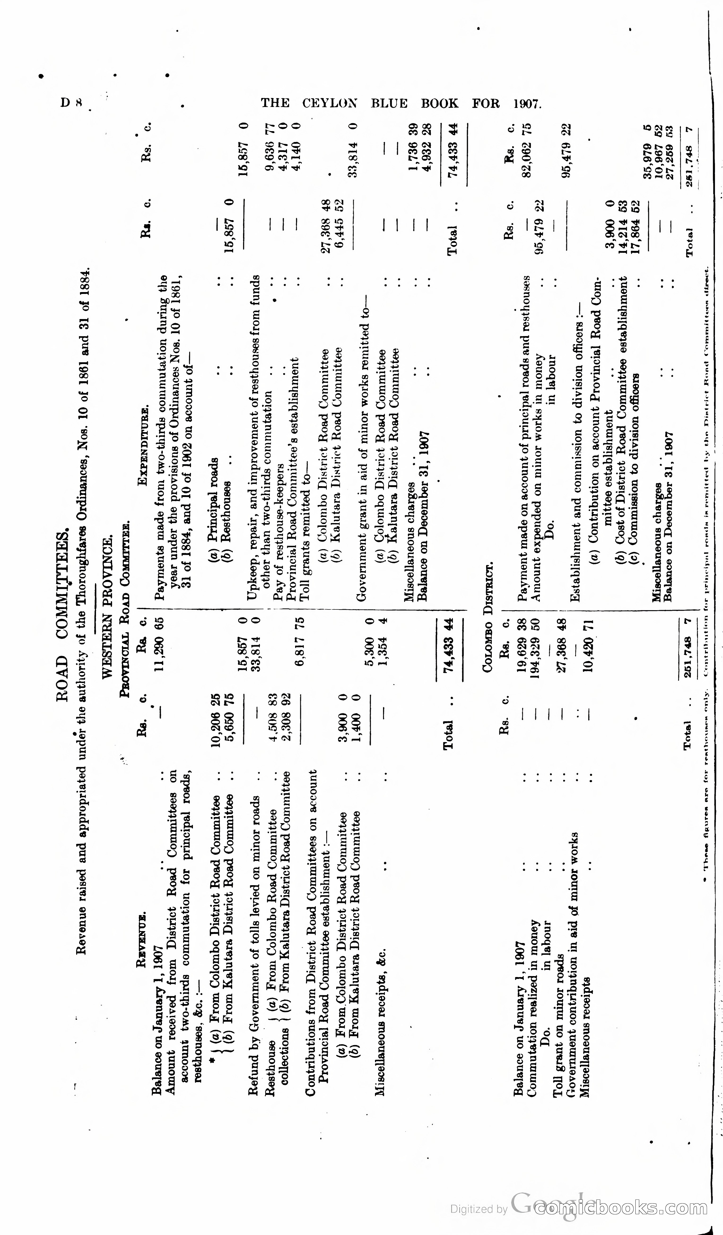 Ceylon Blue Book — page 101 of 395
