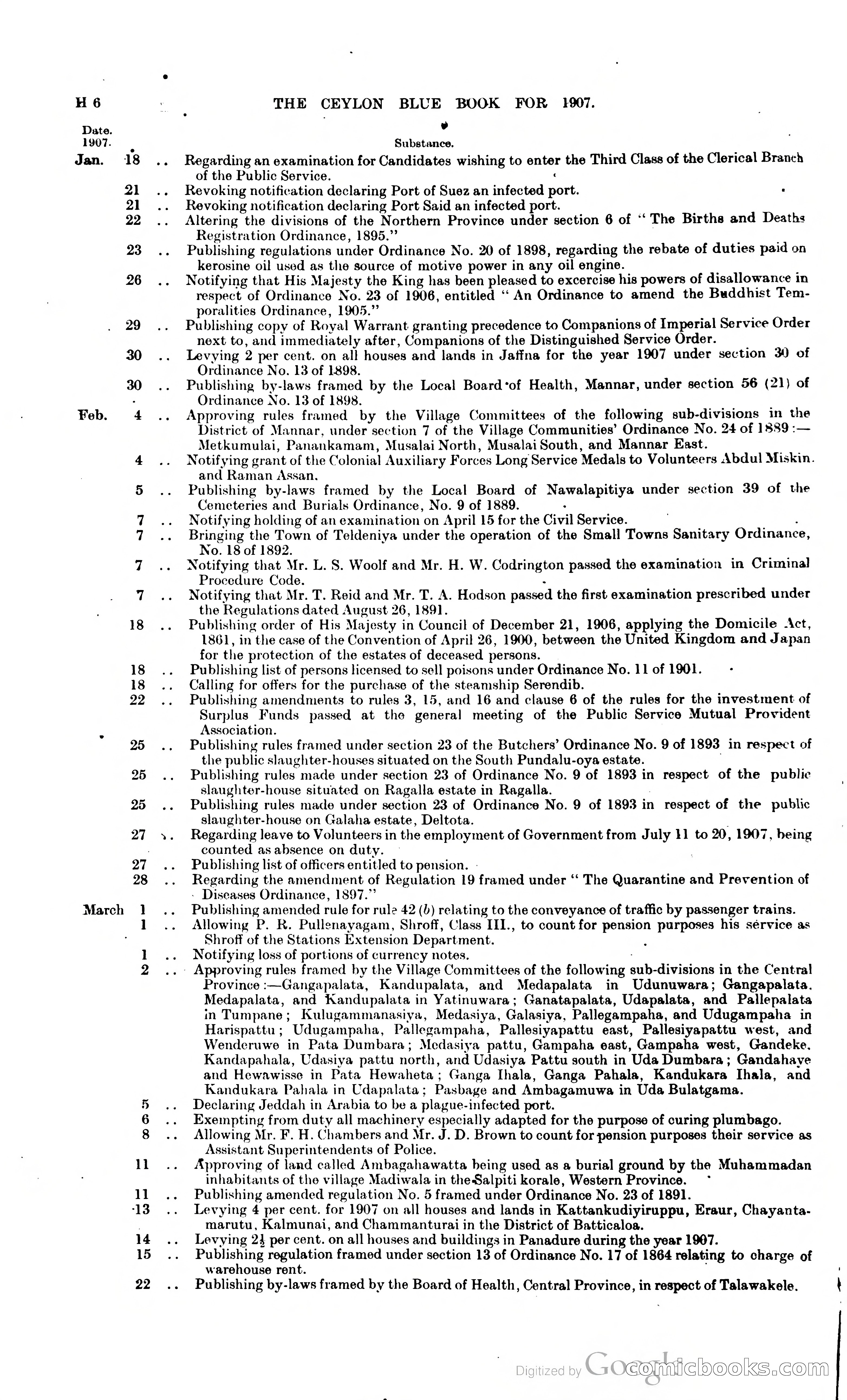 Ceylon Blue Book — page 187 of 395