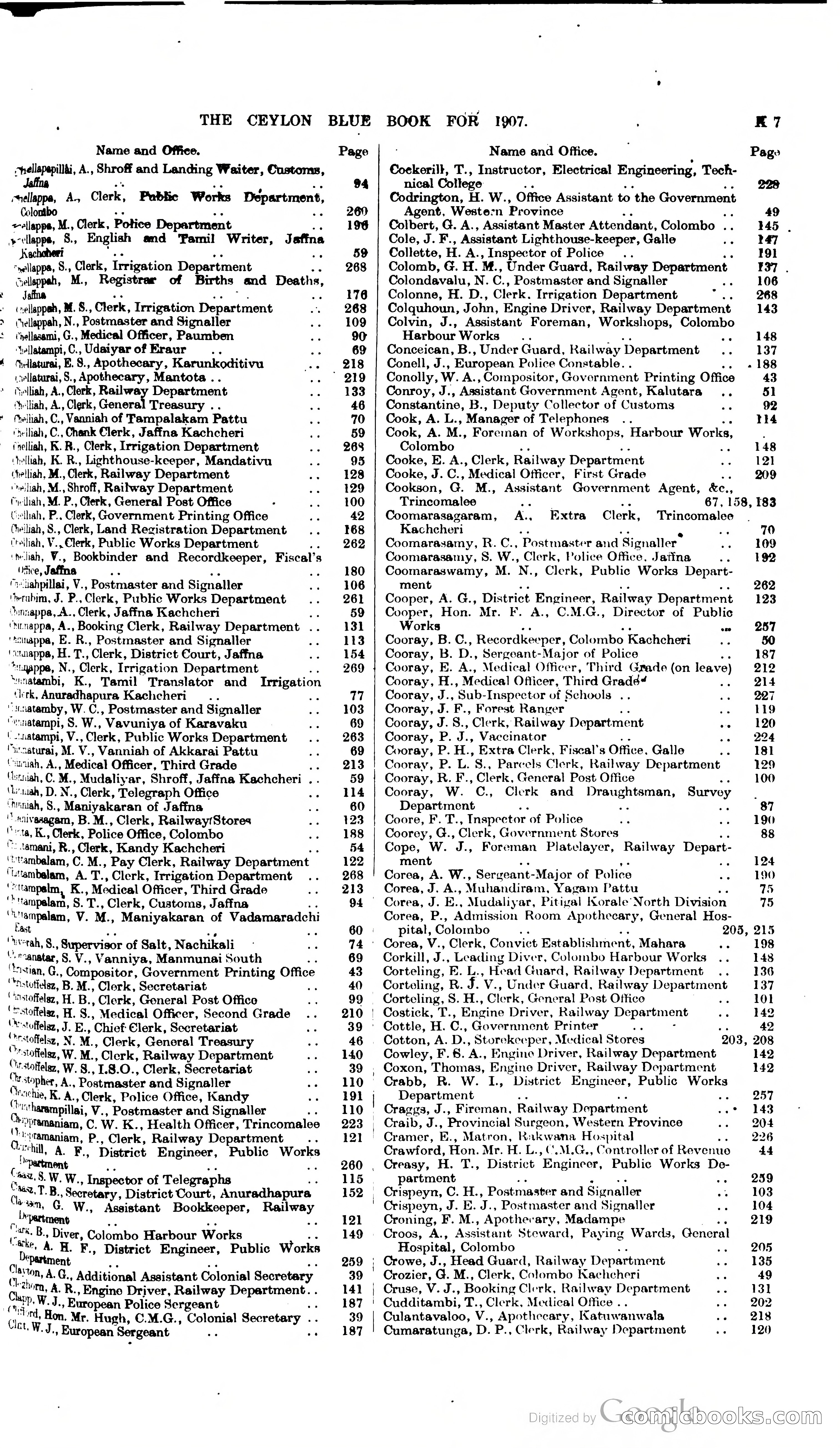 Ceylon Blue Book — page 208 of 395