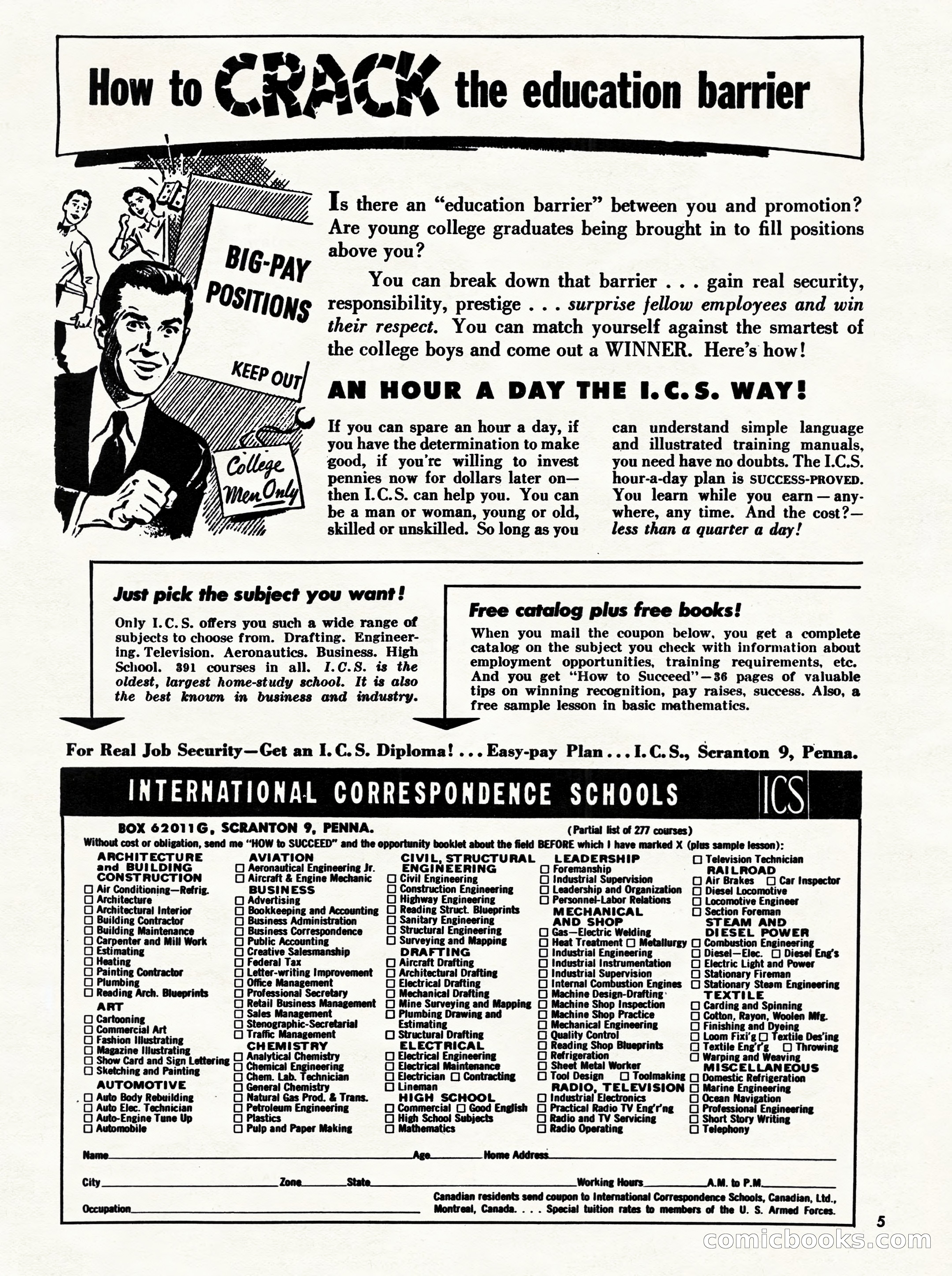 Challenge For Men, September 1955 — page 5 of 84