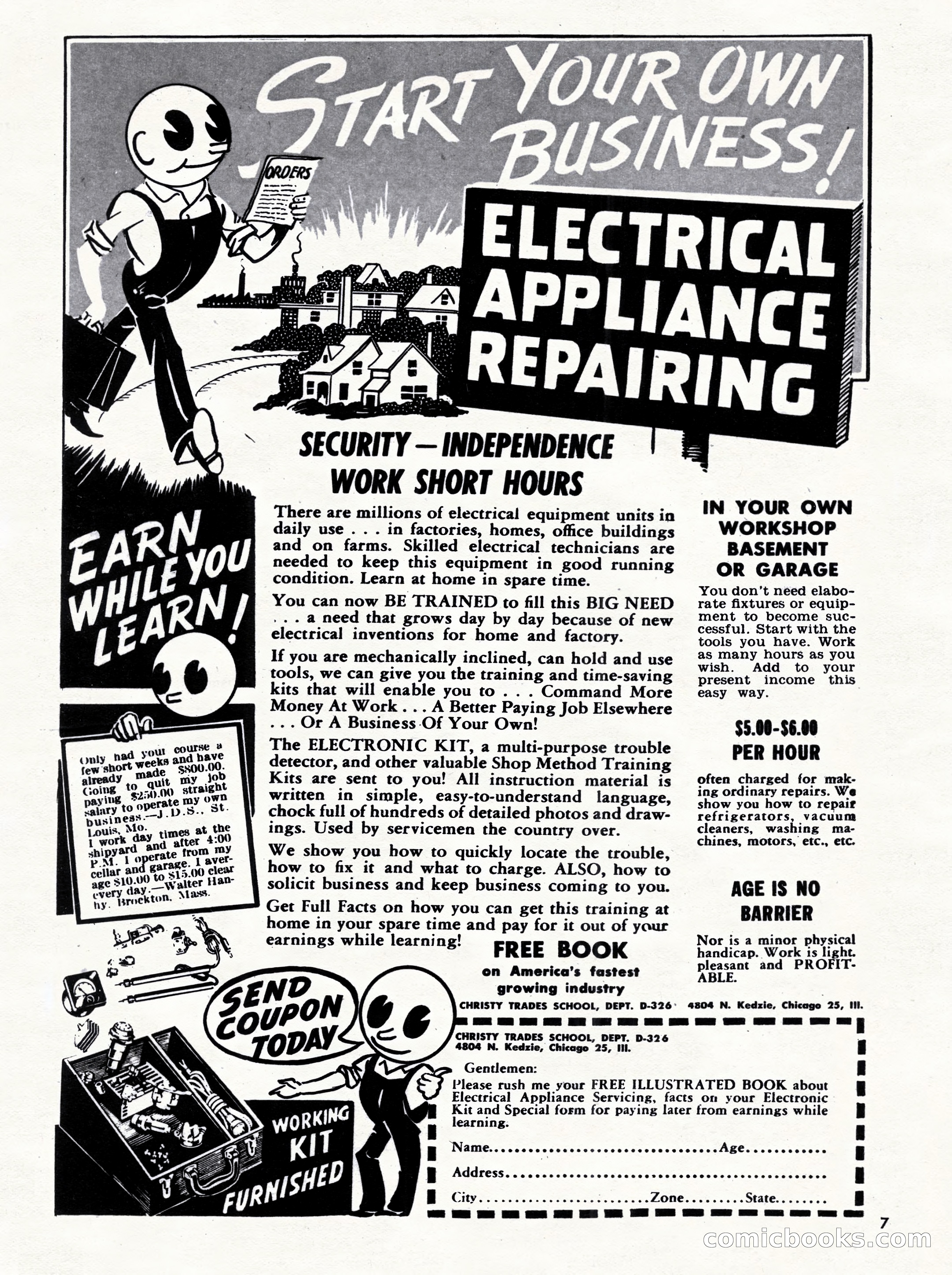 Challenge For Men, September 1955 — page 7 of 84