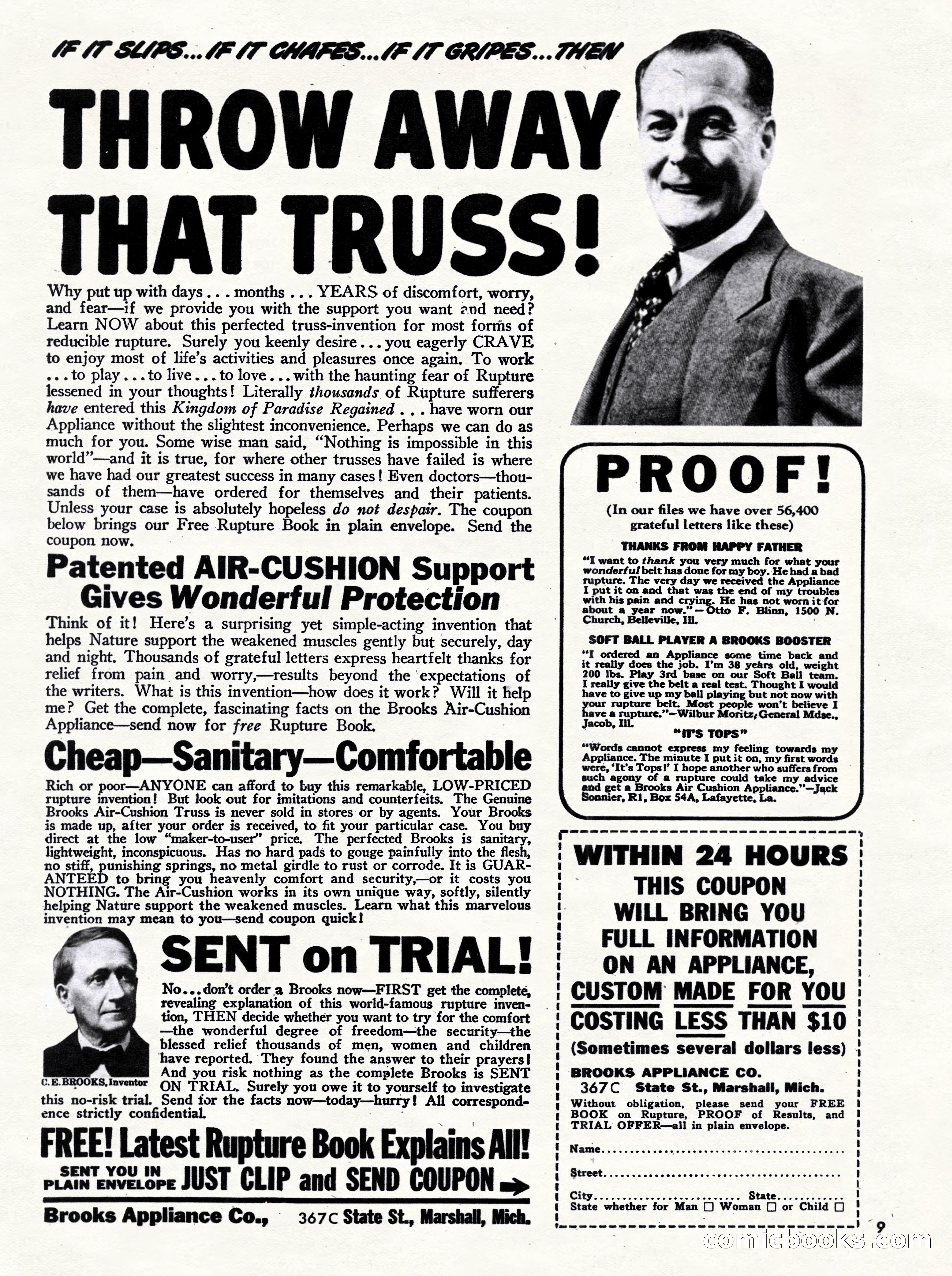 Challenge For Men, September 1955 — page 9 of 84