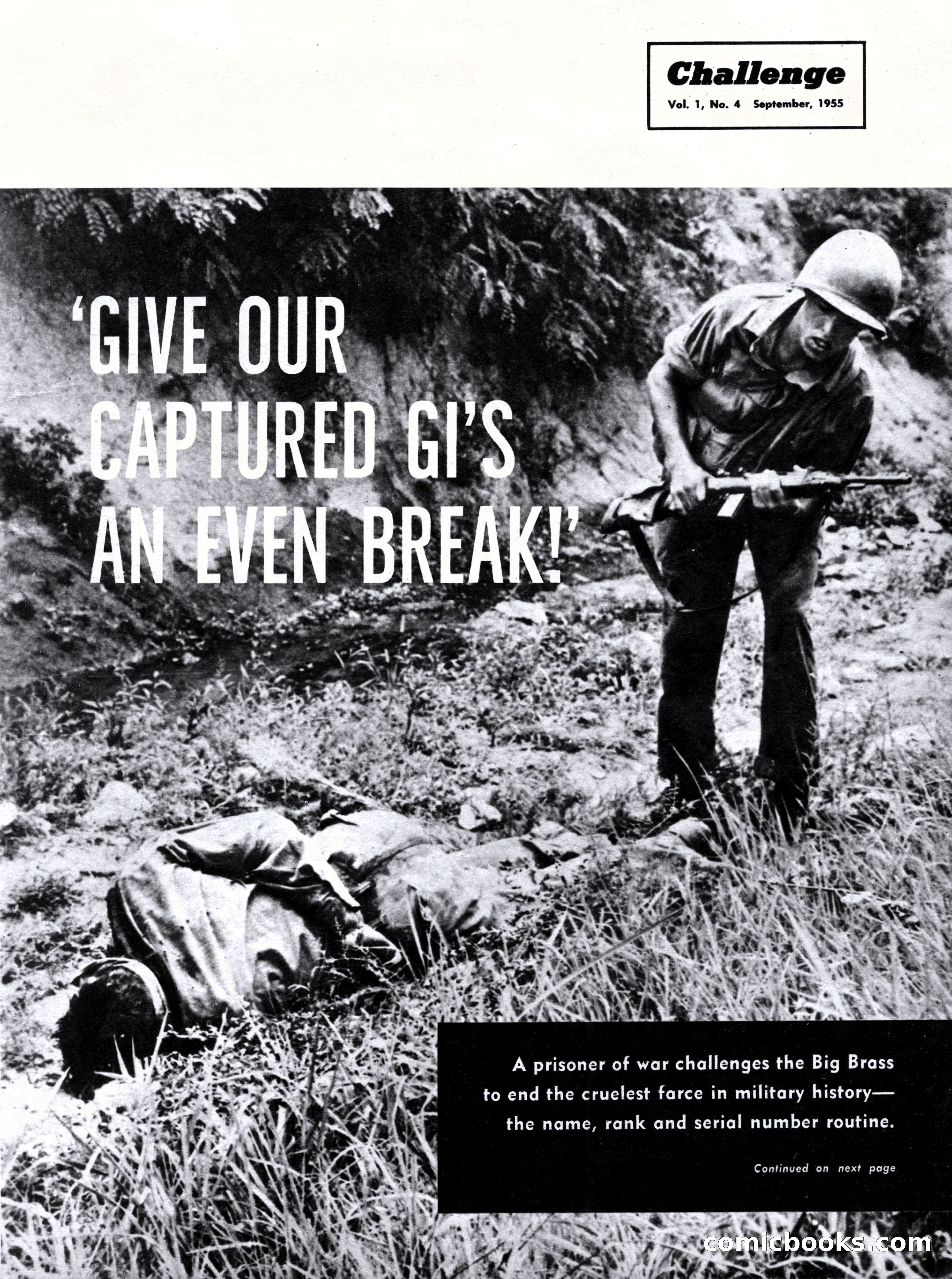 Challenge For Men, September 1955 — page 13 of 84