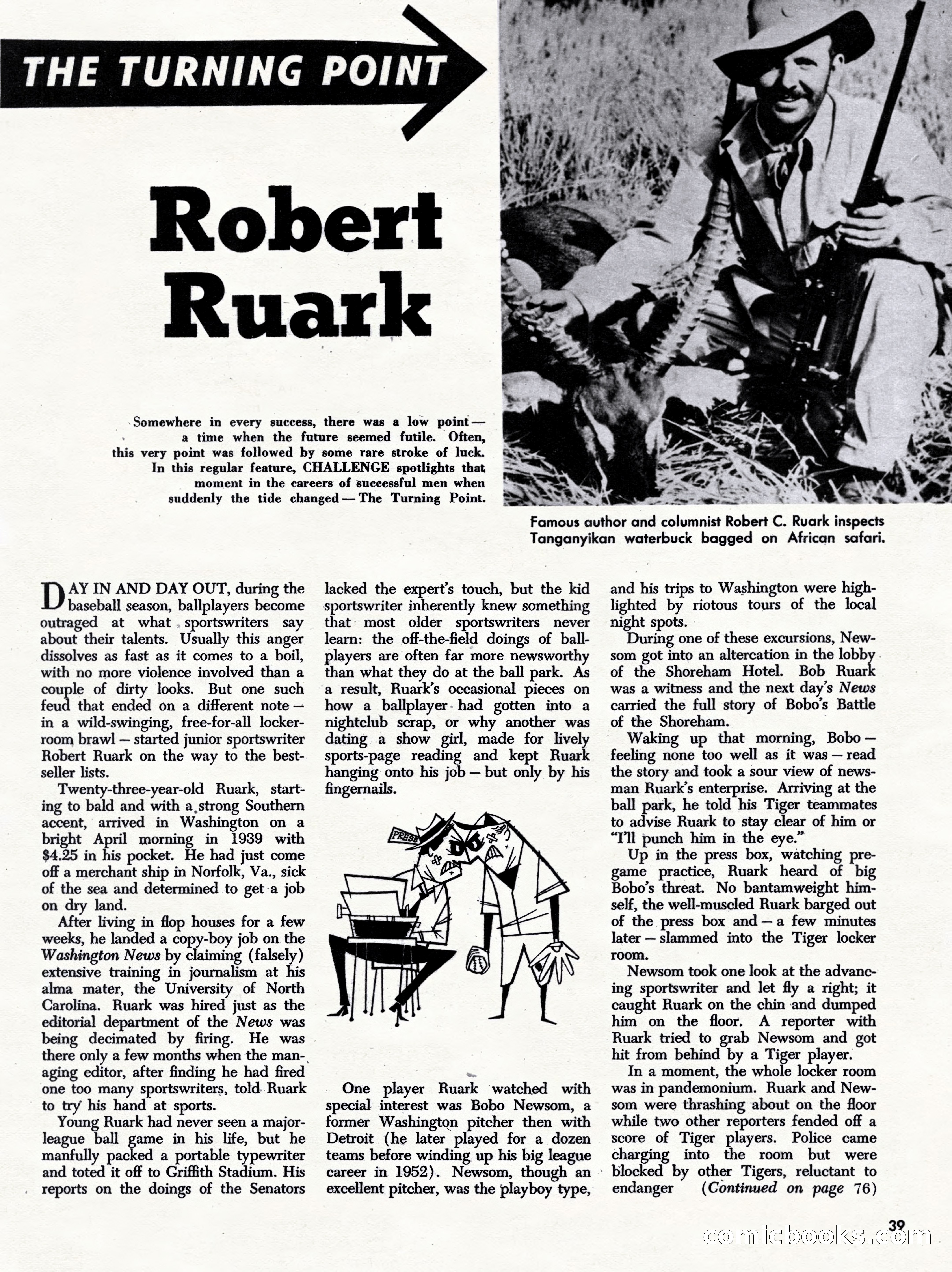 Challenge For Men, September 1955 — page 39 of 84