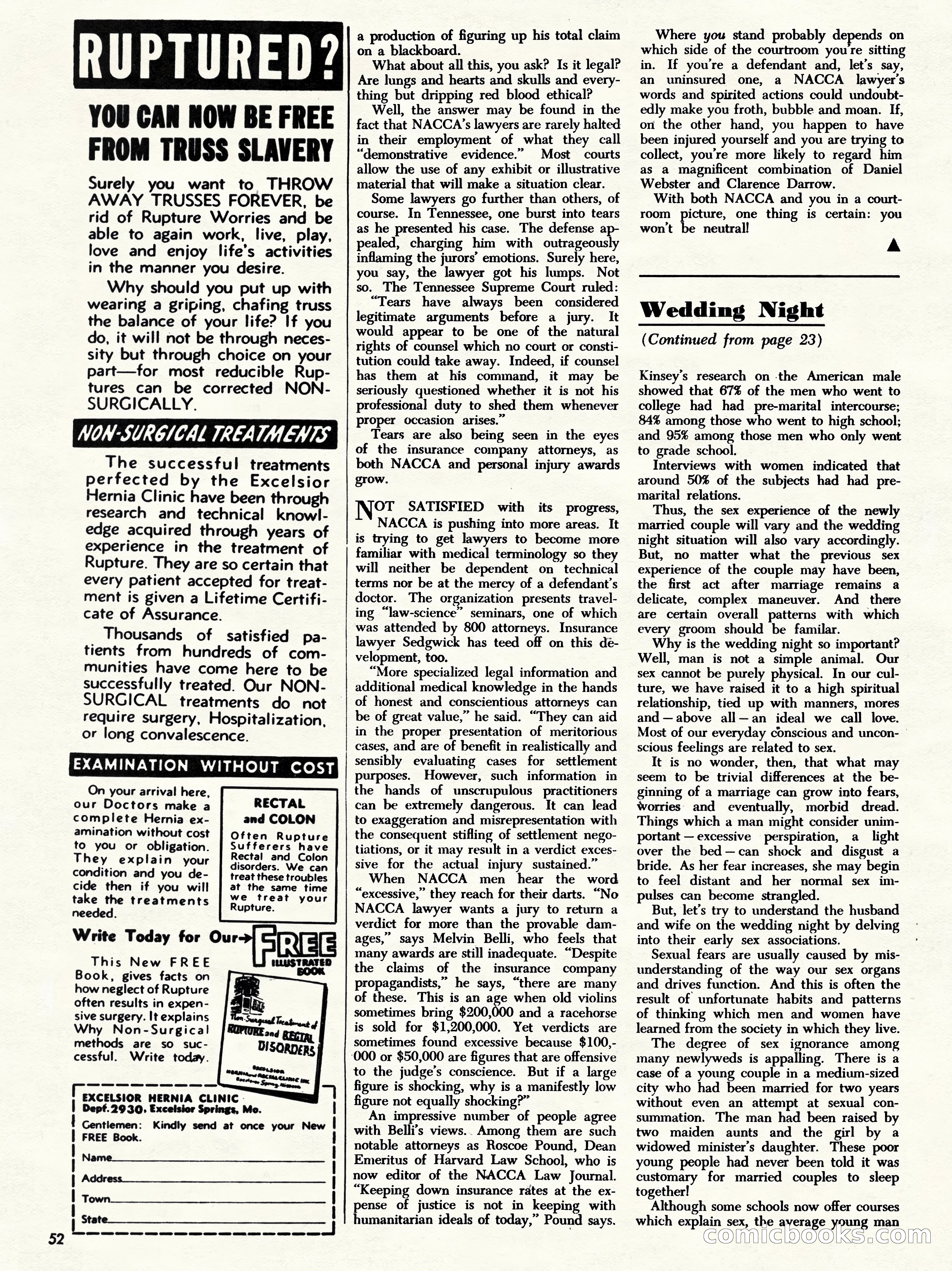 Challenge For Men, September 1955 — page 52 of 84