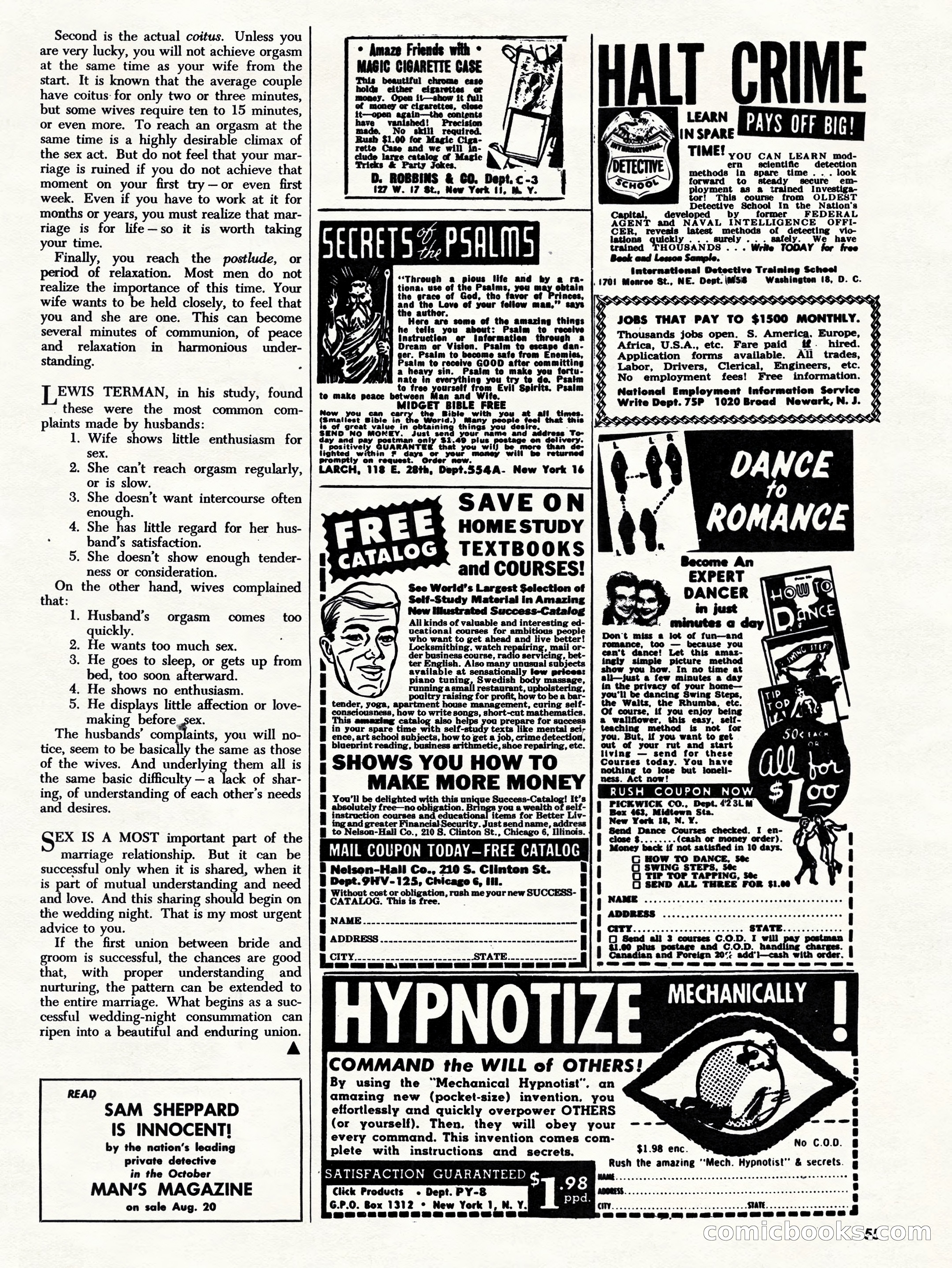 Challenge For Men, September 1955 — page 55 of 84