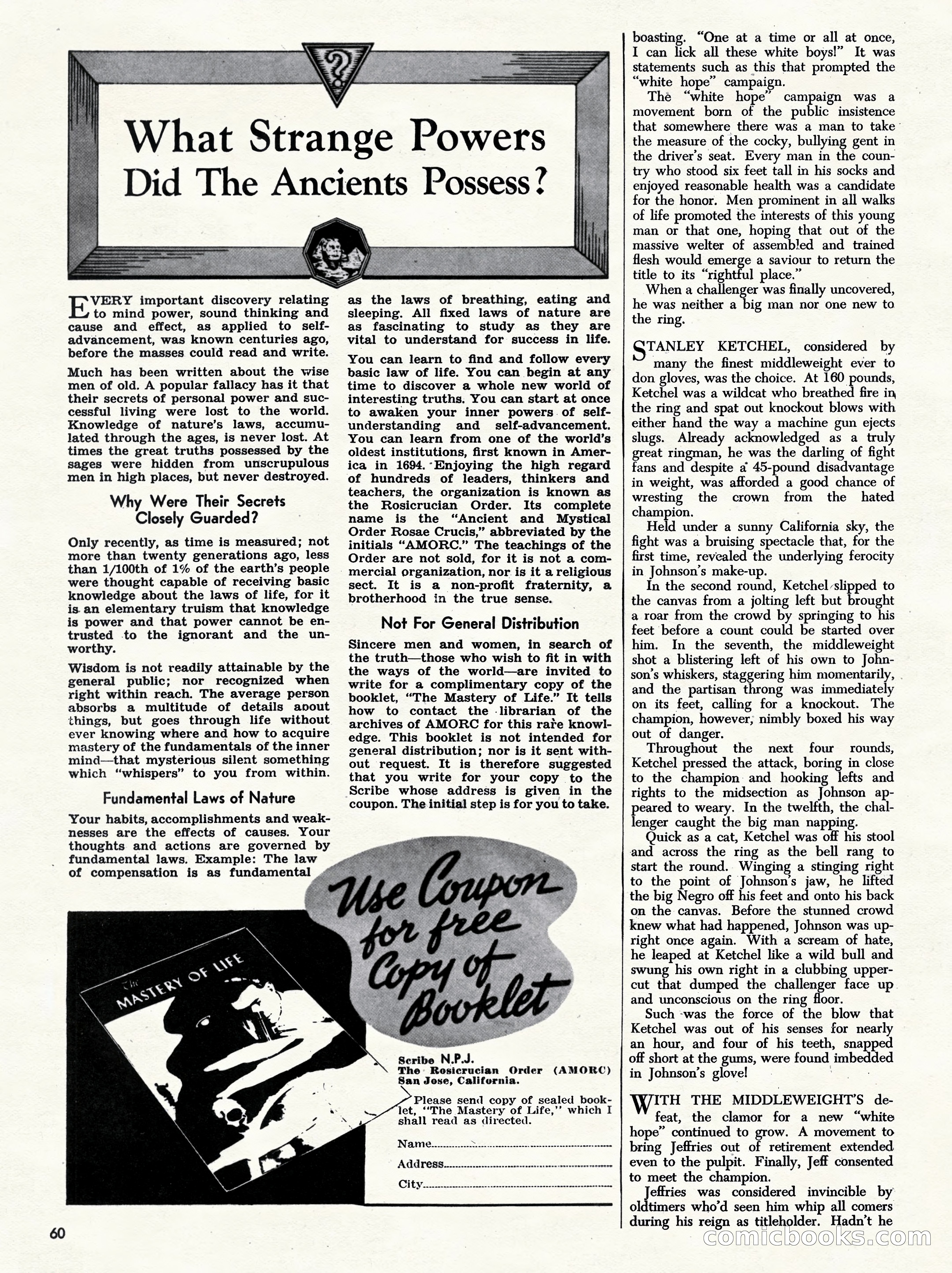 Challenge For Men, September 1955 — page 60 of 84