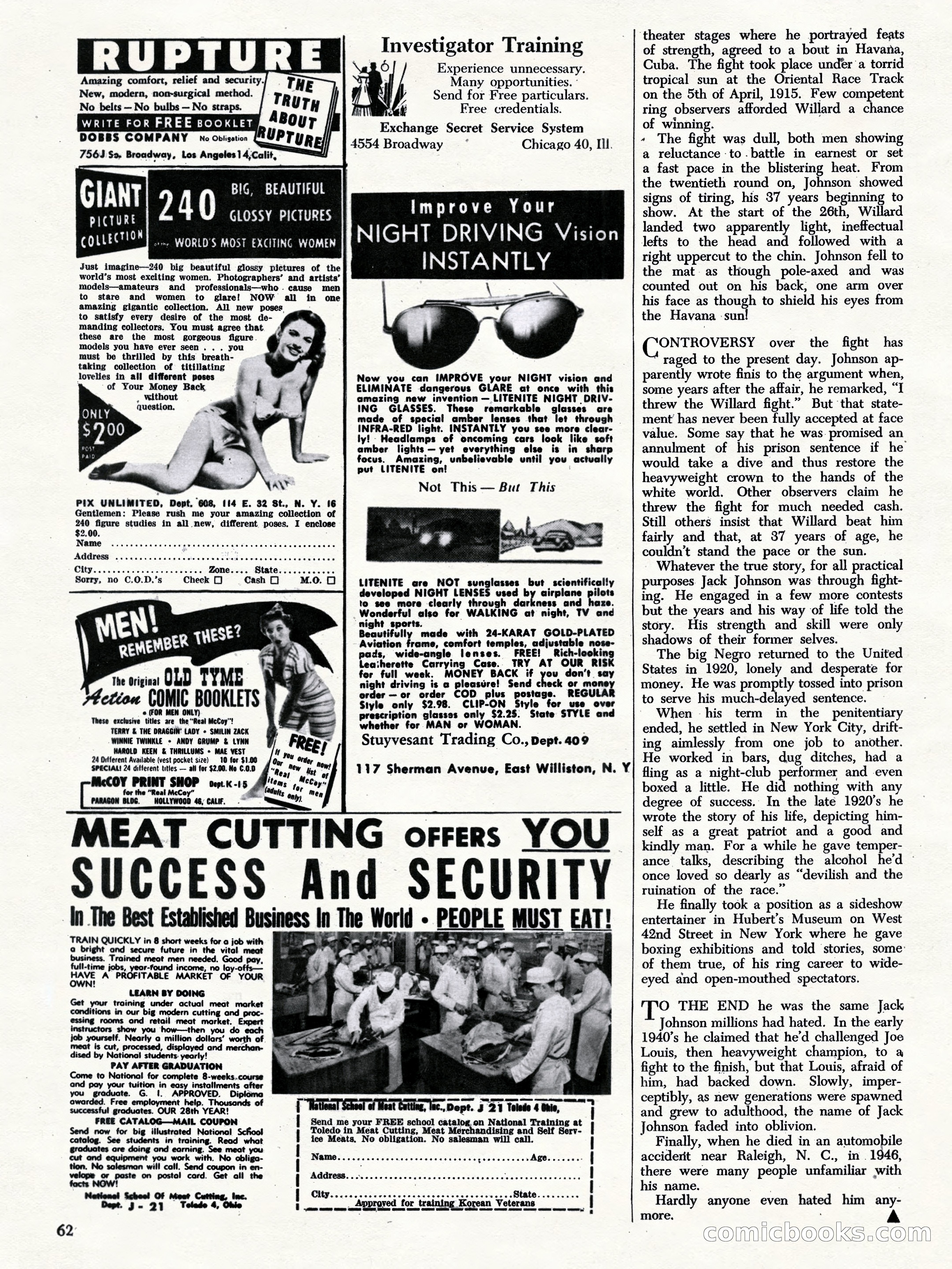 Challenge For Men, September 1955 — page 62 of 84