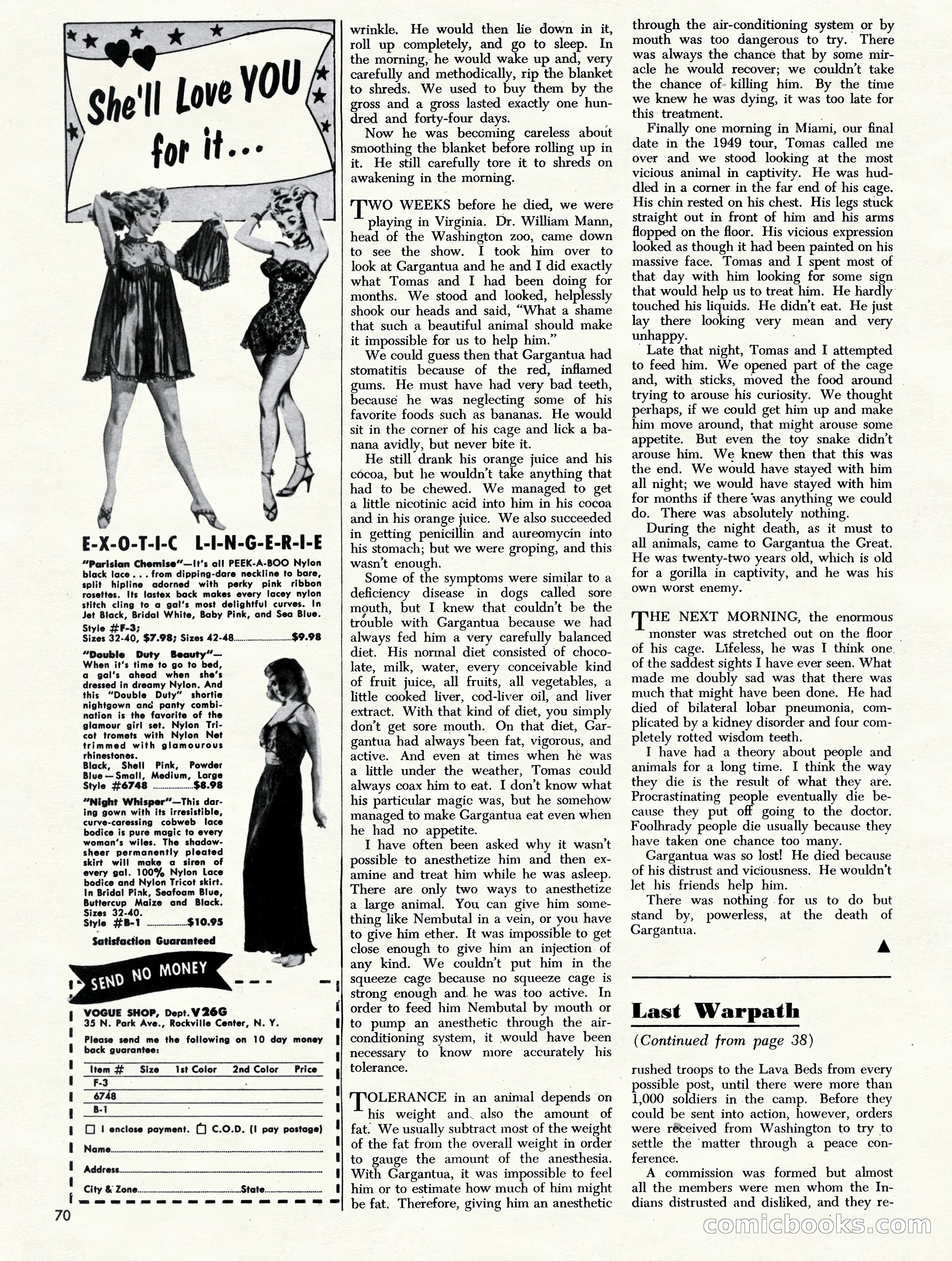 Challenge For Men, September 1955 — page 70 of 84