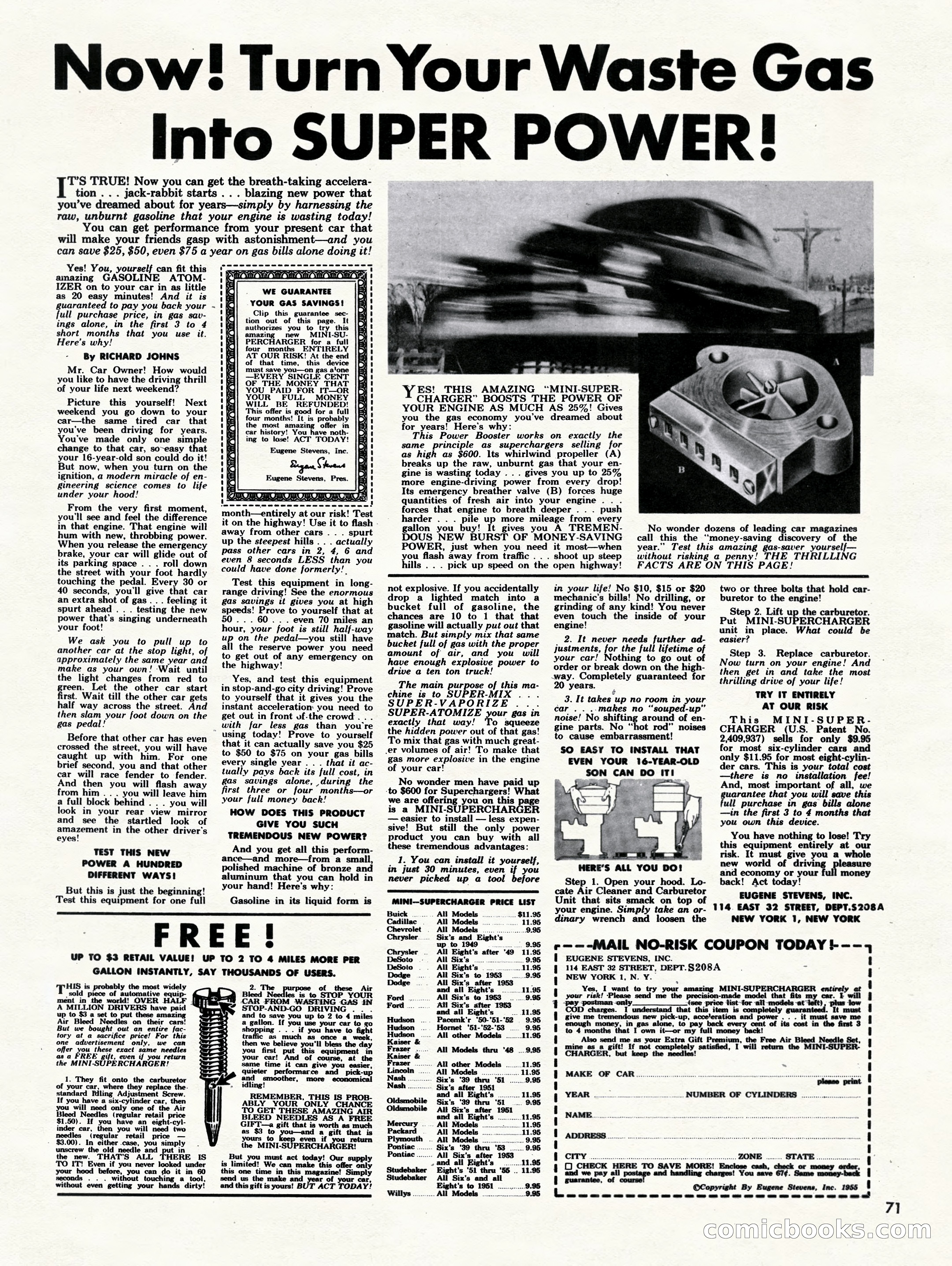 Challenge For Men, September 1955 — page 71 of 84